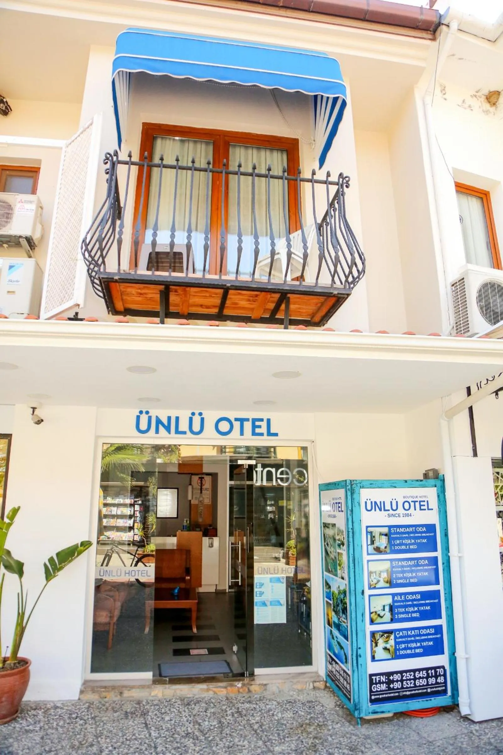 Facade/entrance in Gocek Unlu Hotel