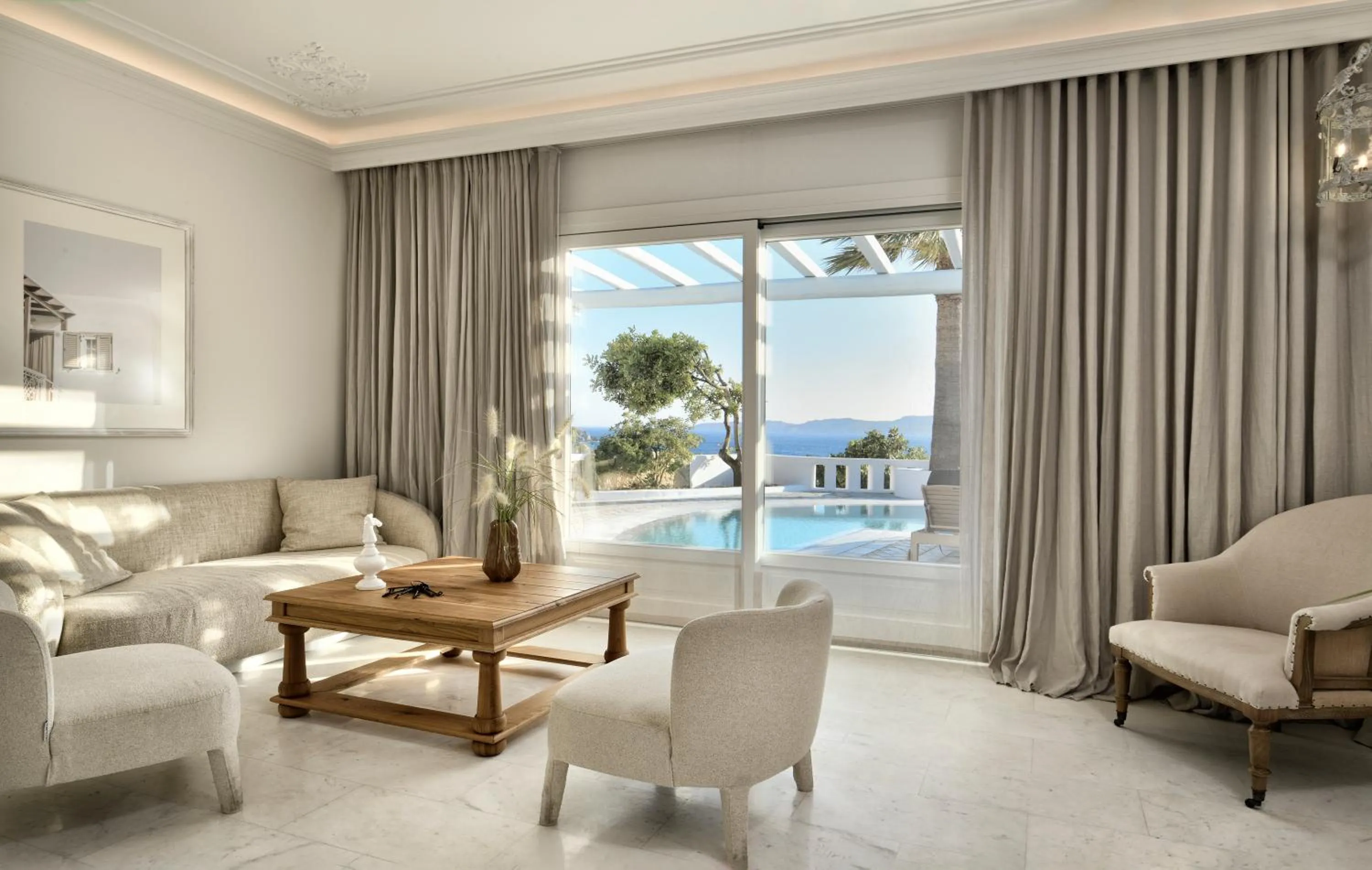 Swimming pool in Saint John Hotel Villas & Spa