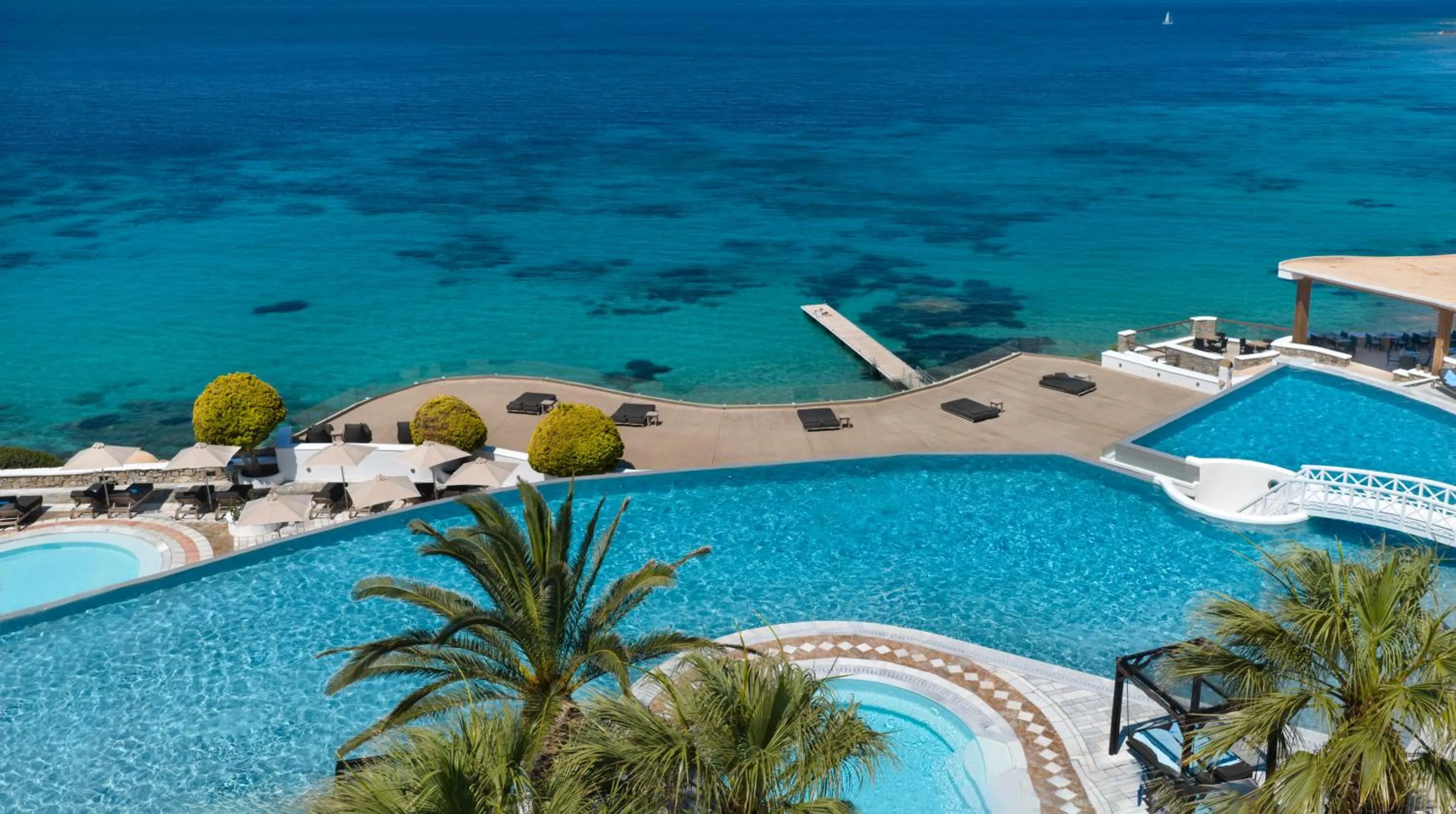 Swimming pool in Saint John Hotel Villas & Spa