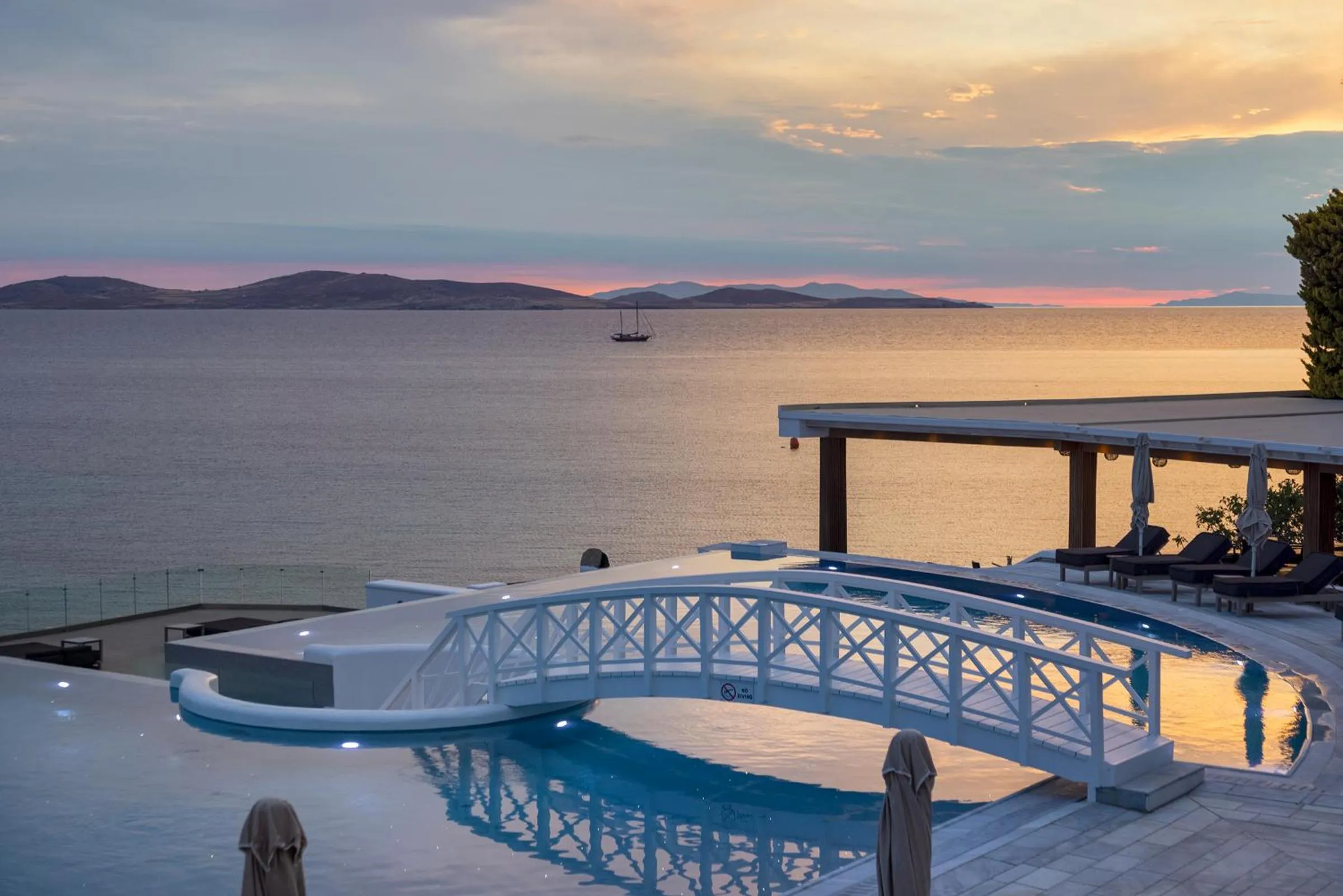 Sea view in Saint John Hotel Villas & Spa