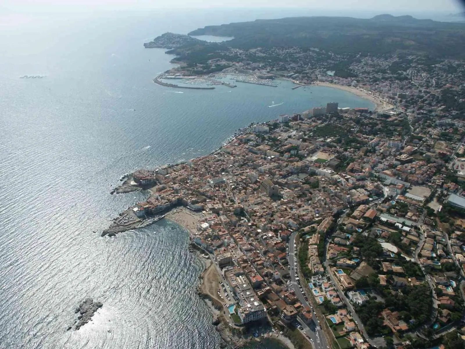 Bird's eye view in MAR BLAU L'ESCALA