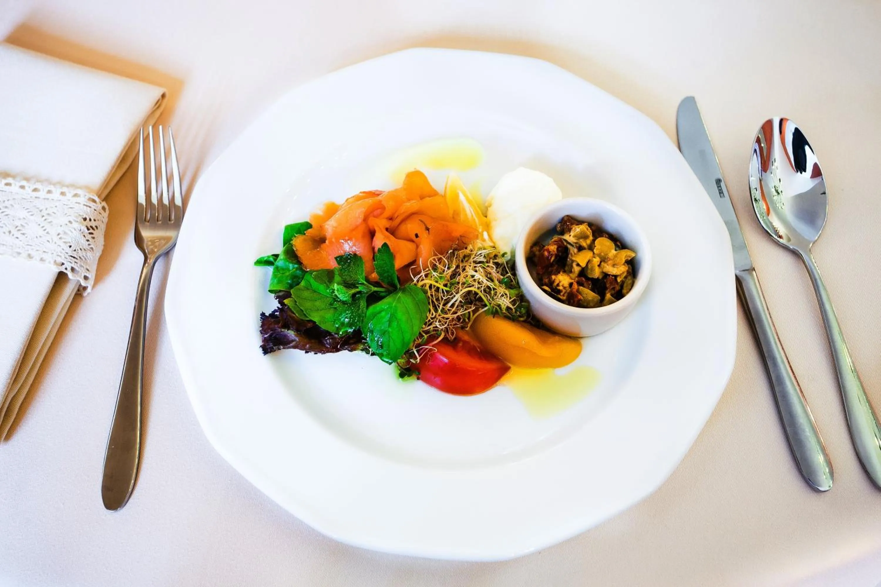 Food and drinks in Zamek w Krasiczynie