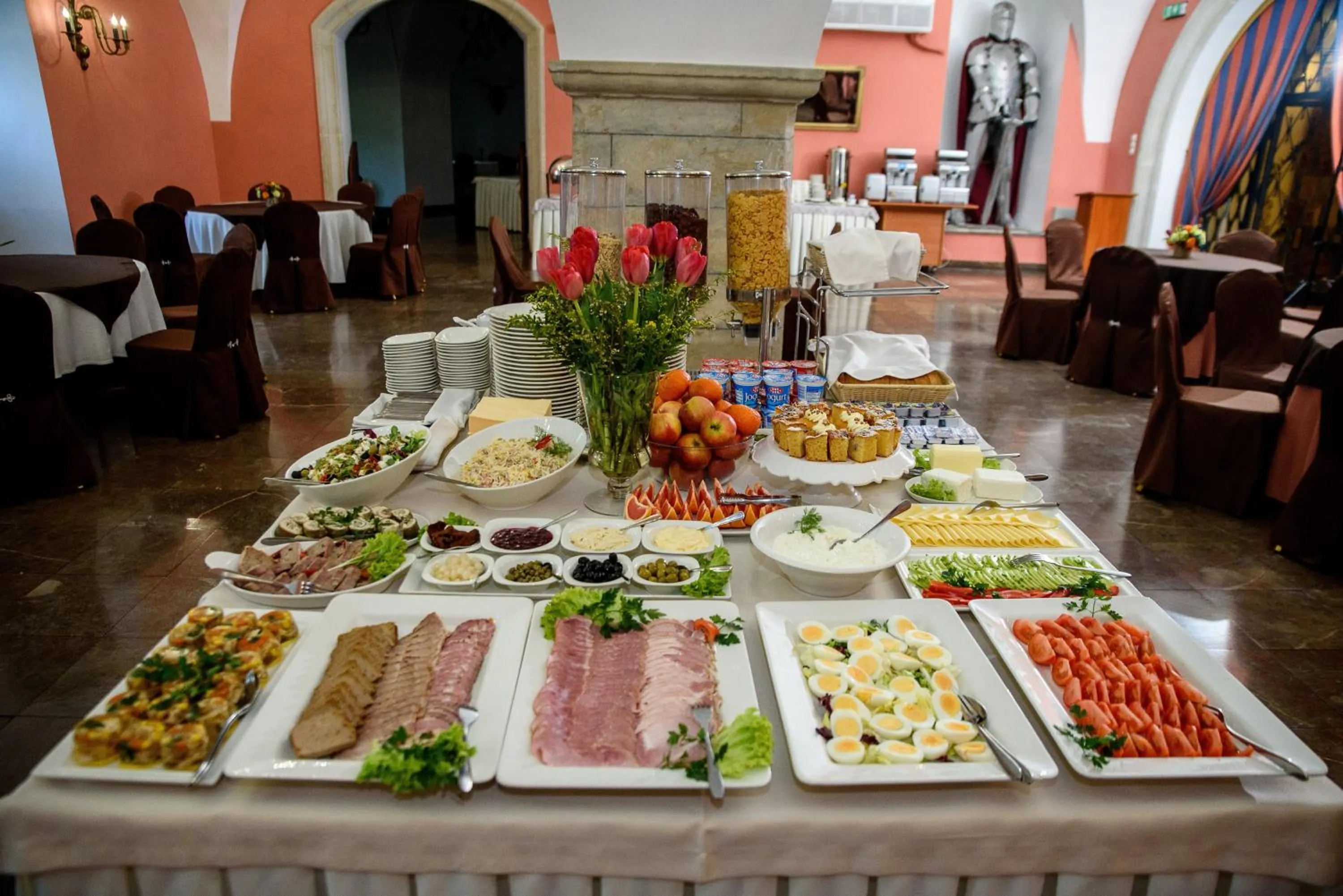 Breakfast in Zamek w Krasiczynie