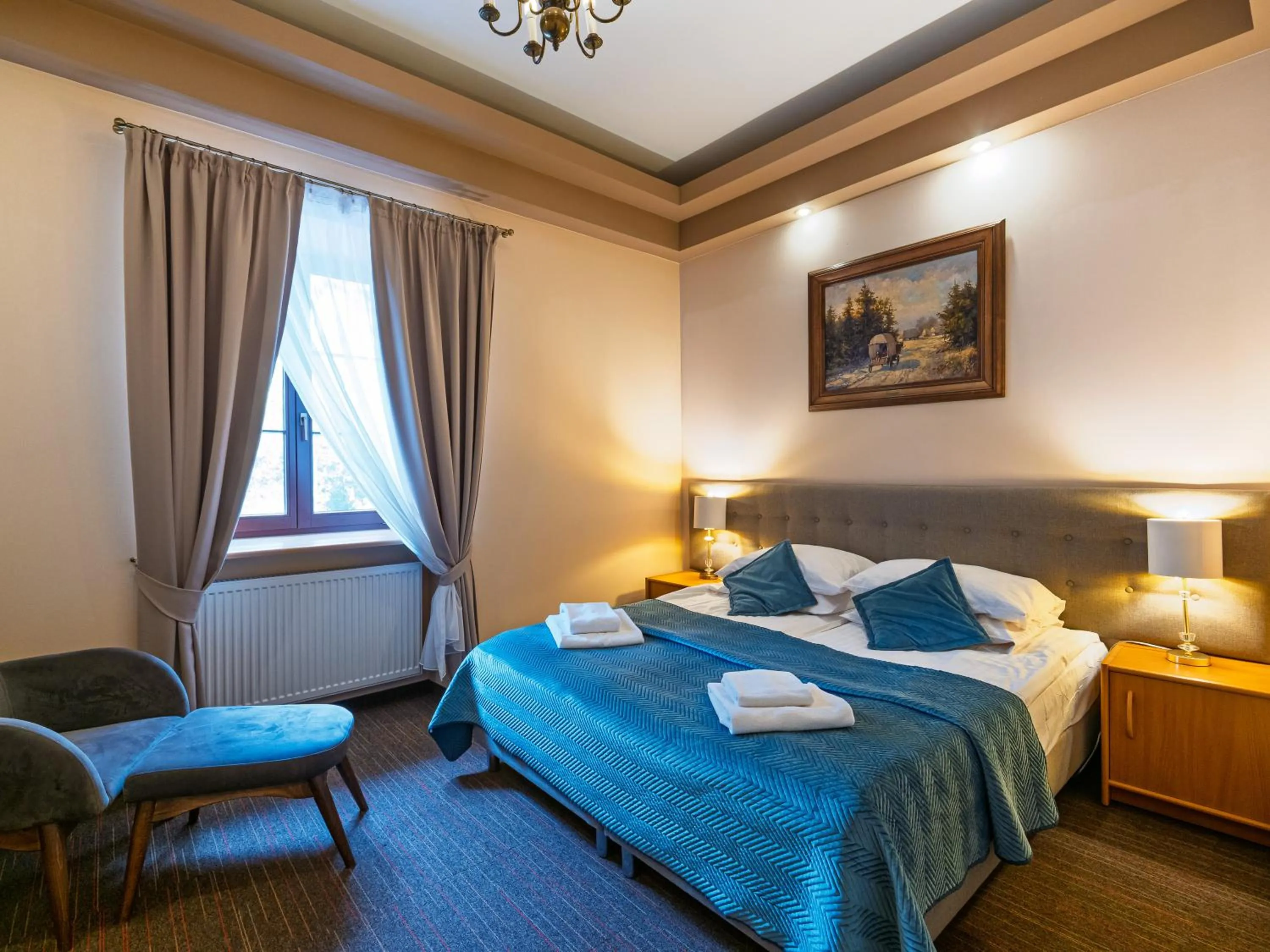 Bedroom, Bed in Zamek w Krasiczynie