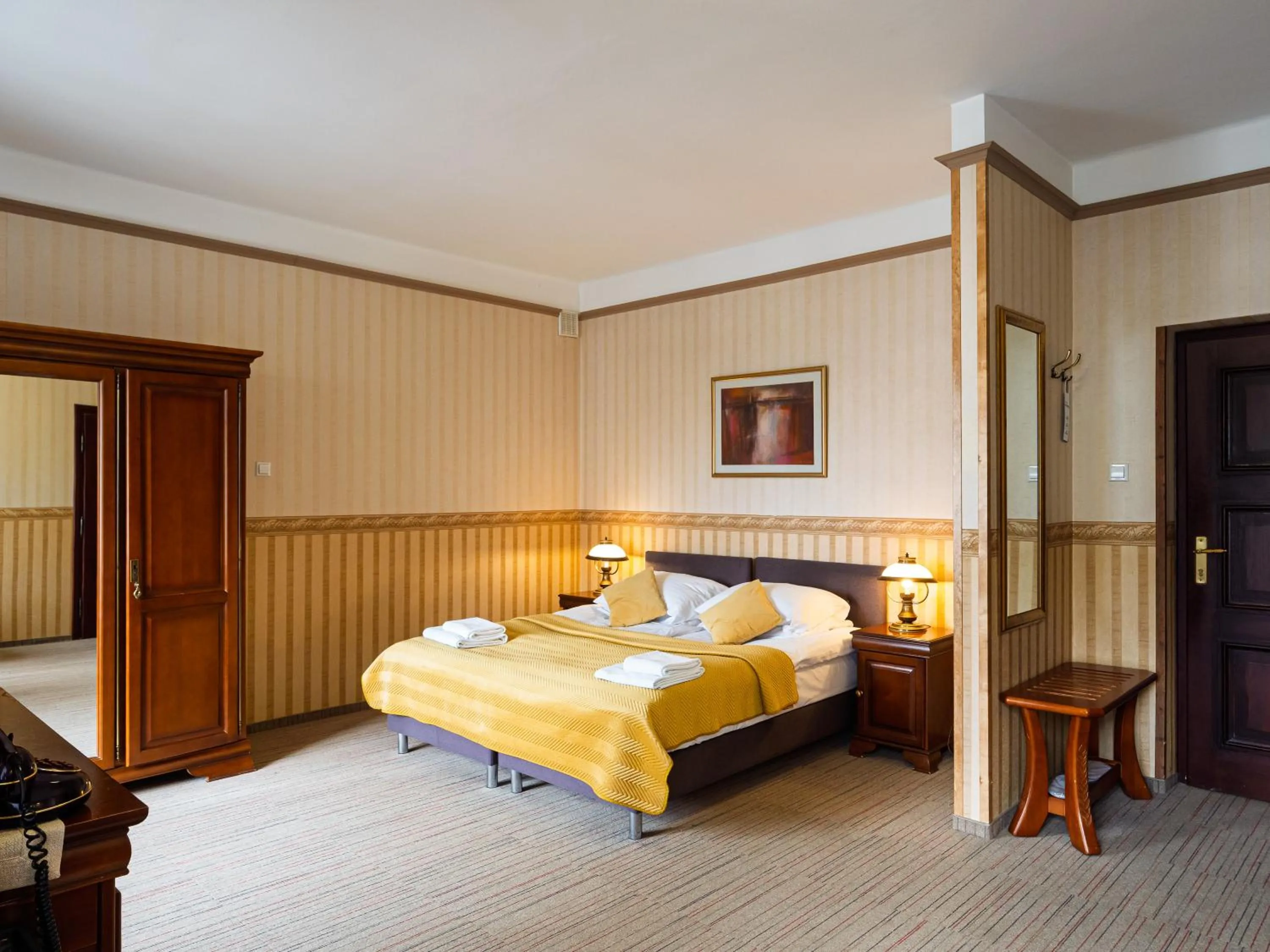 Photo of the whole room, Bed in Zamek w Krasiczynie