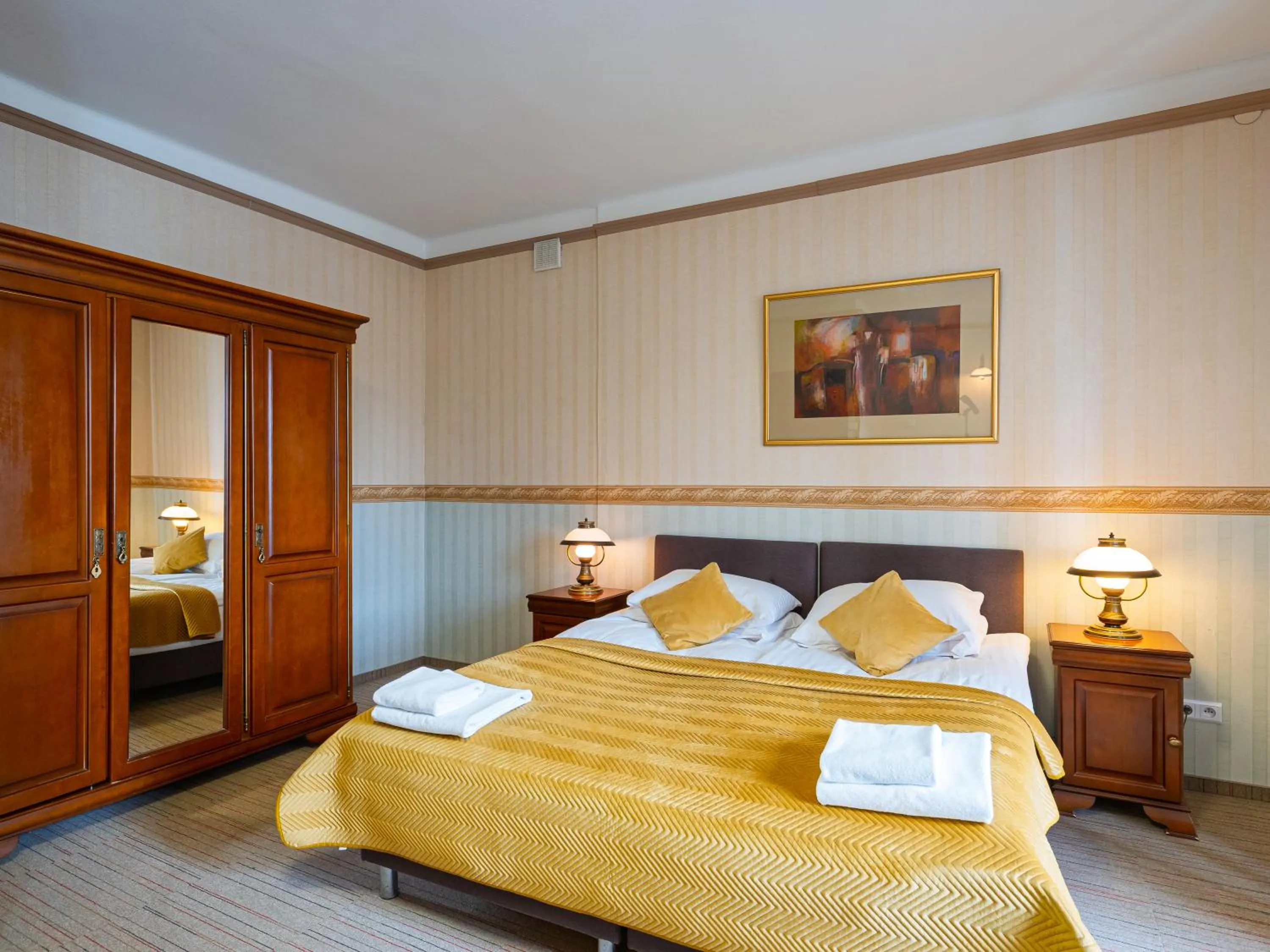 Photo of the whole room, Bed in Zamek w Krasiczynie