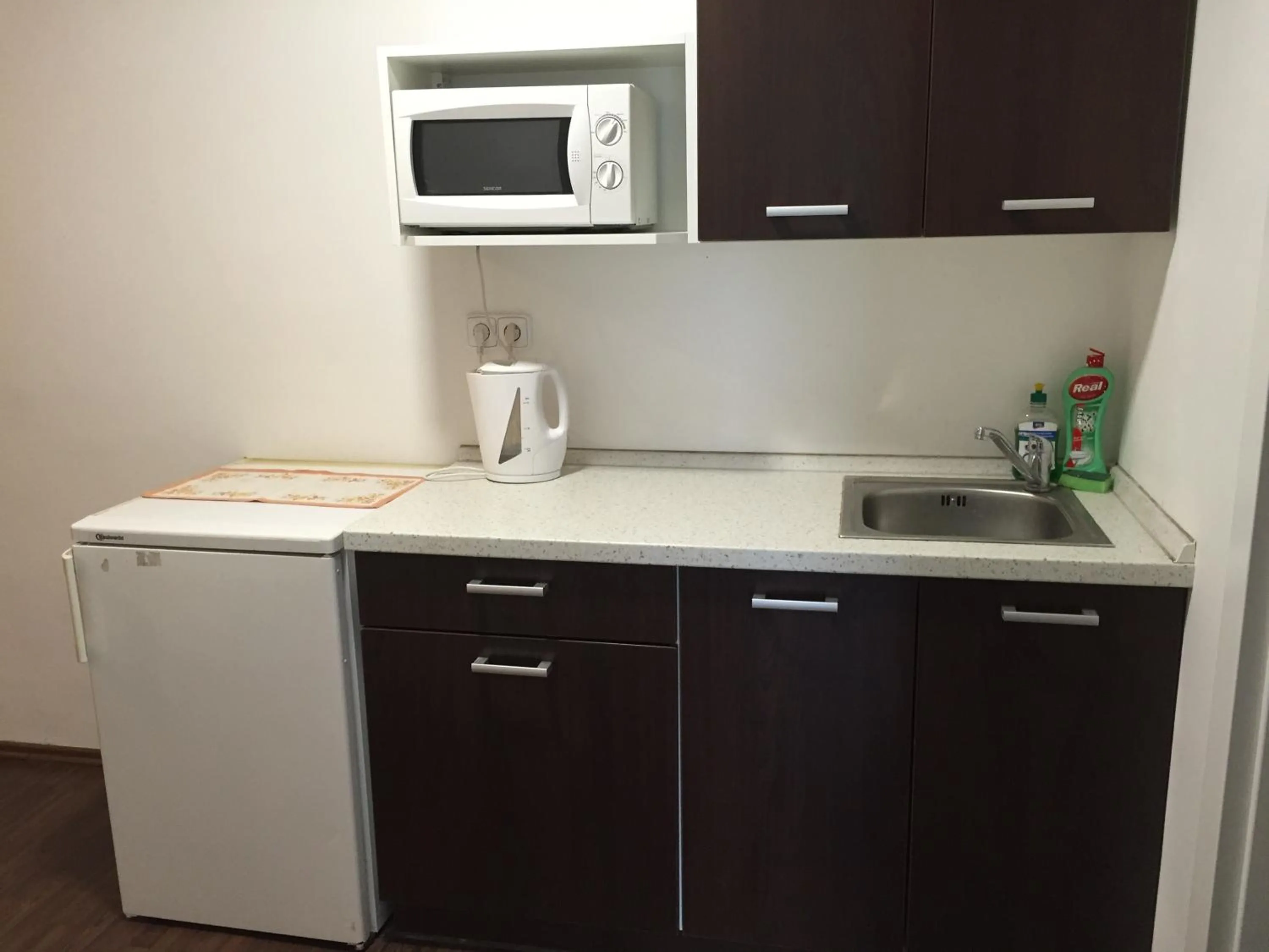 Communal kitchen in Pension Village