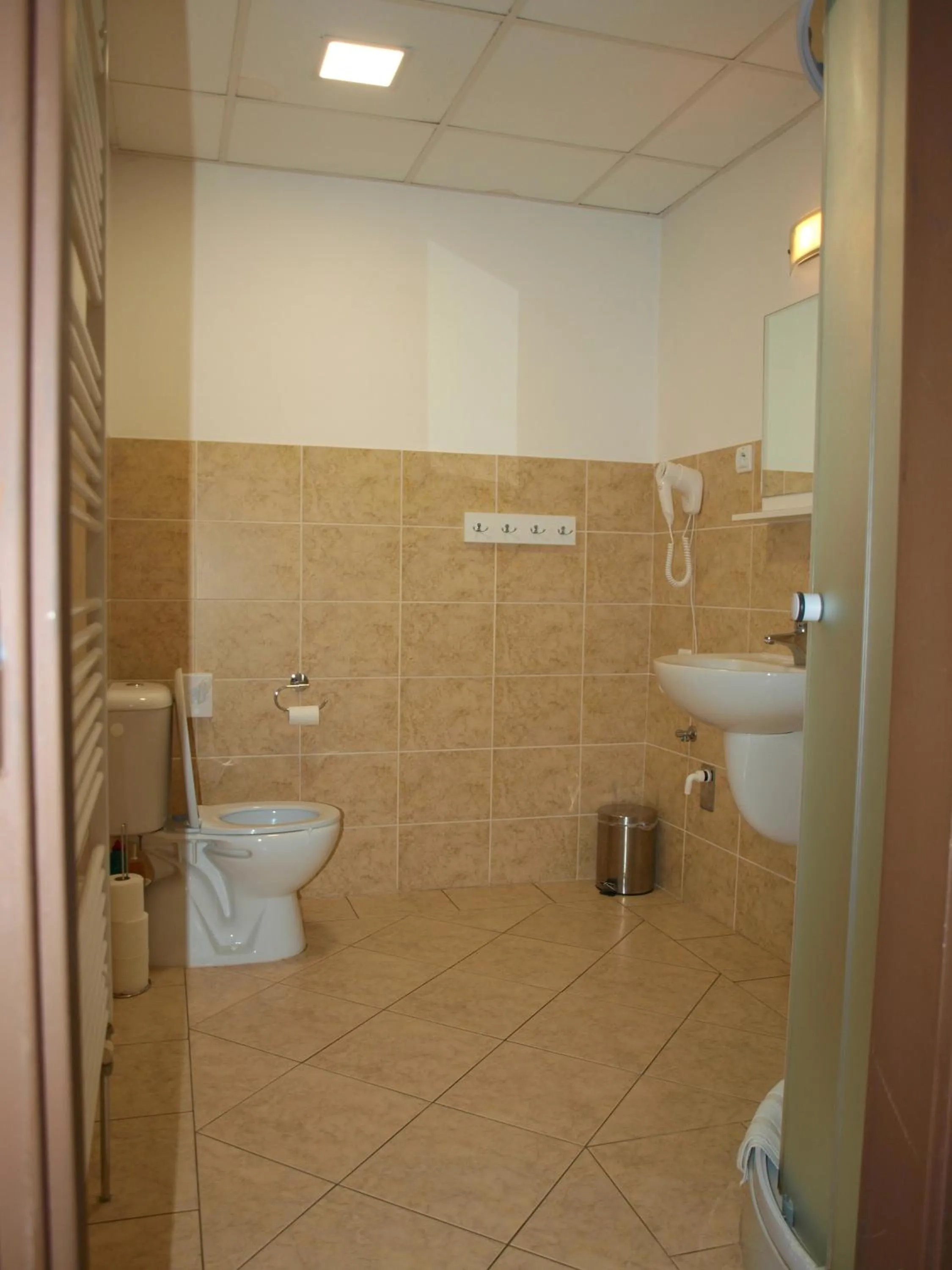 Toilet in Pension Village