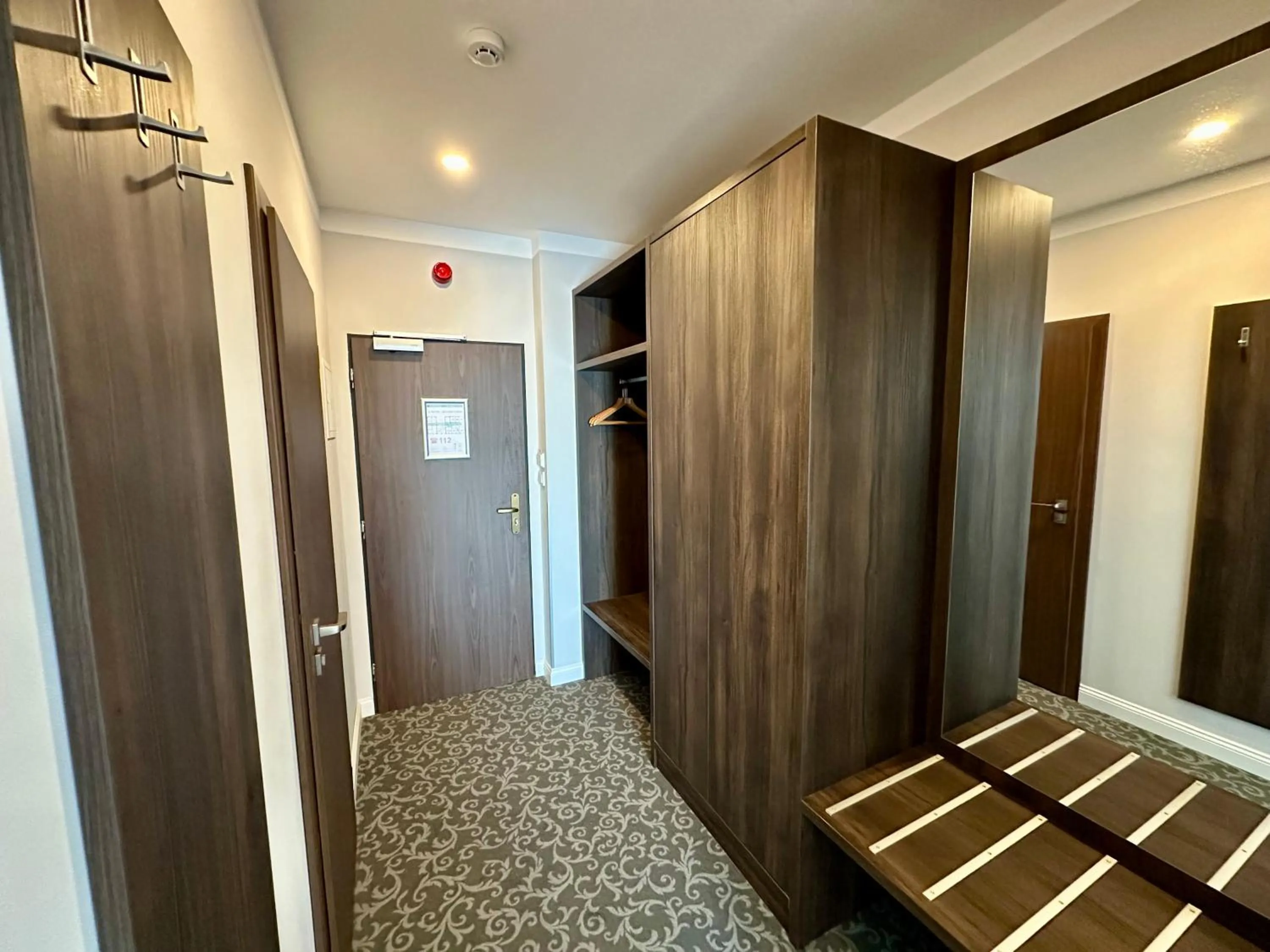 wardrobe, Bed in Pension Village