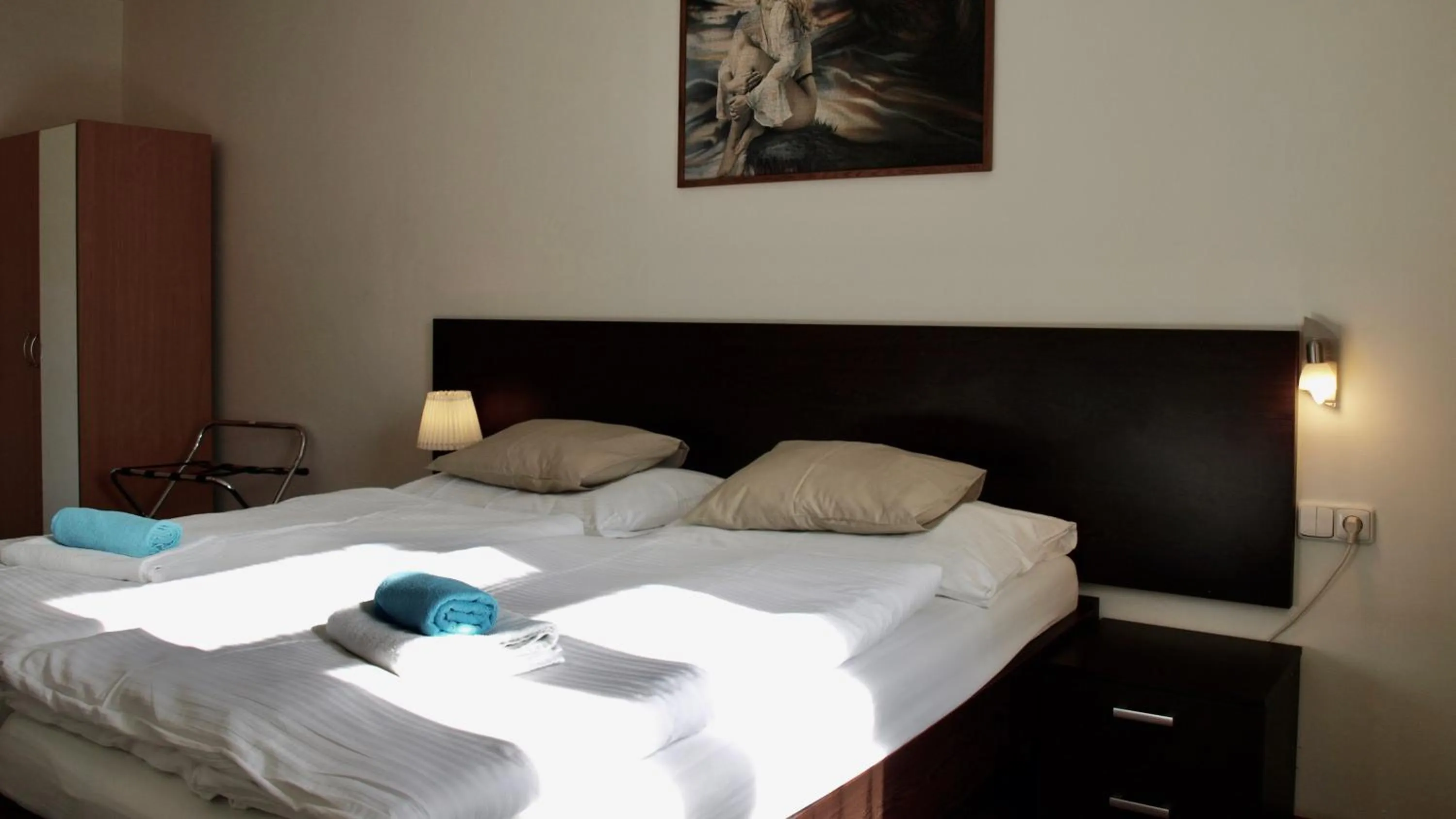Photo of the whole room, Bed in Pension Village