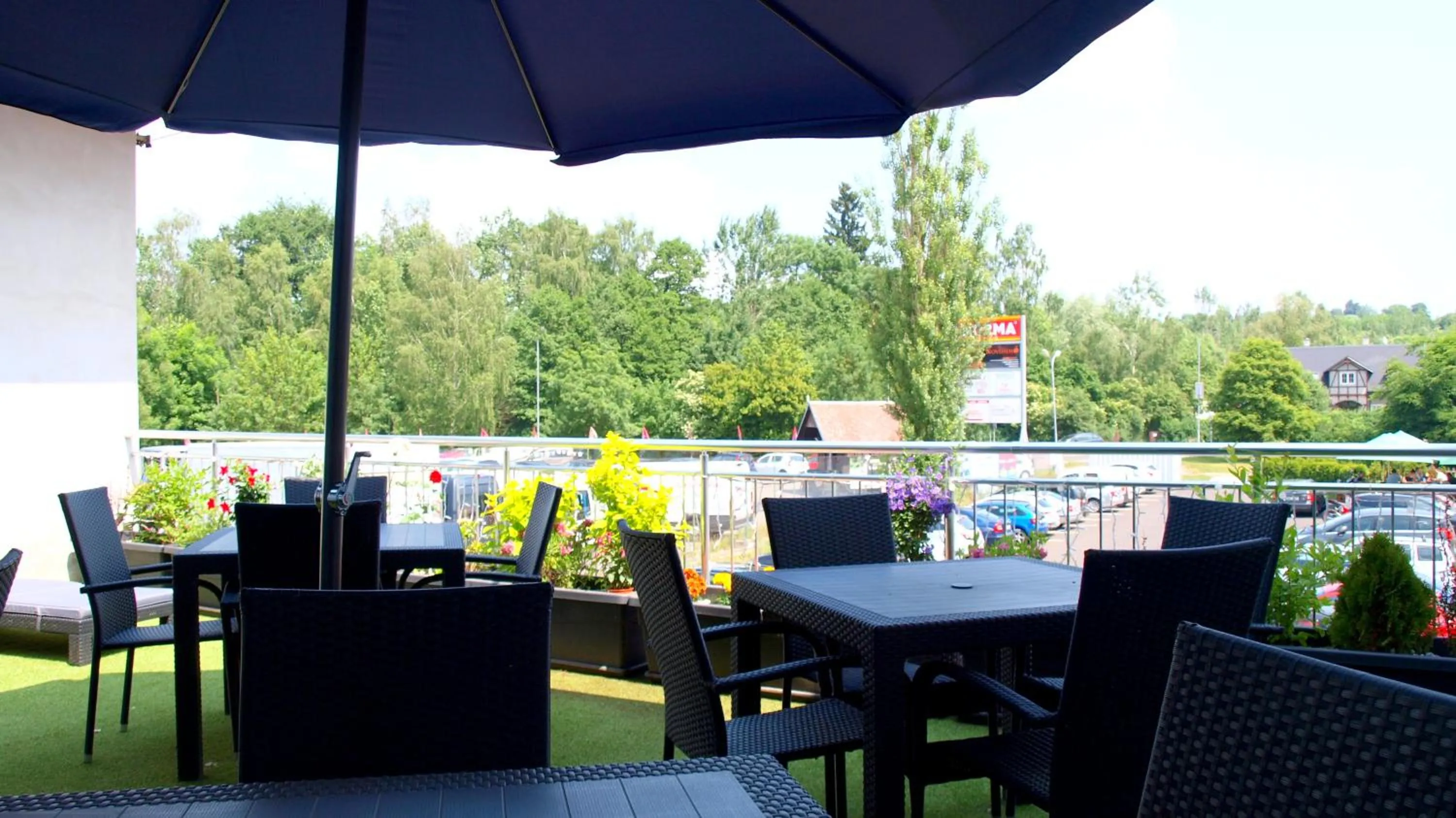 BBQ facilities in Pension Village