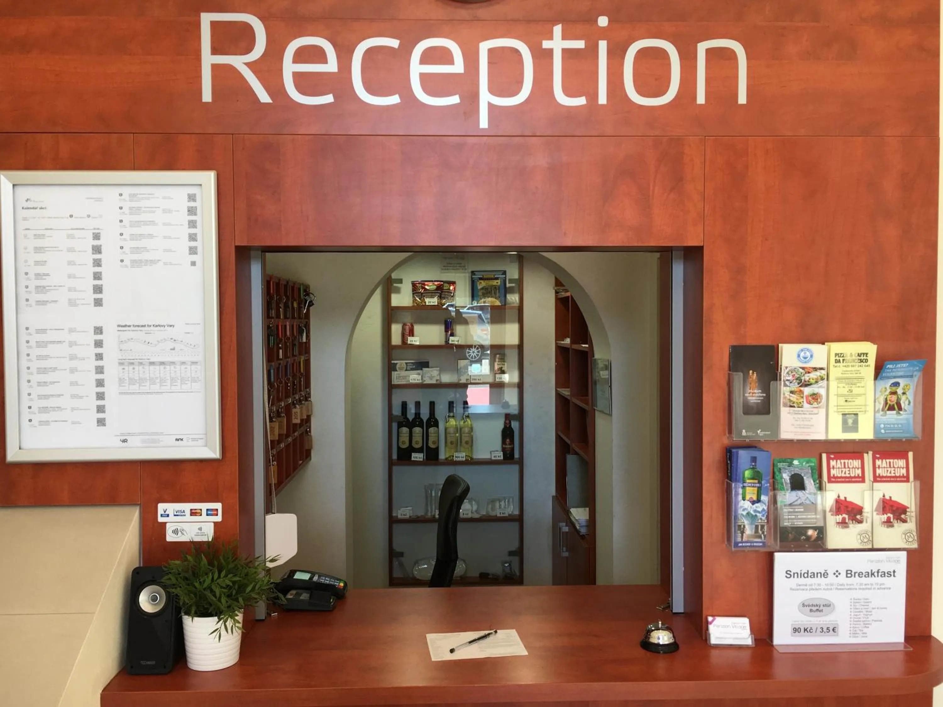 Lobby or reception in Pension Village