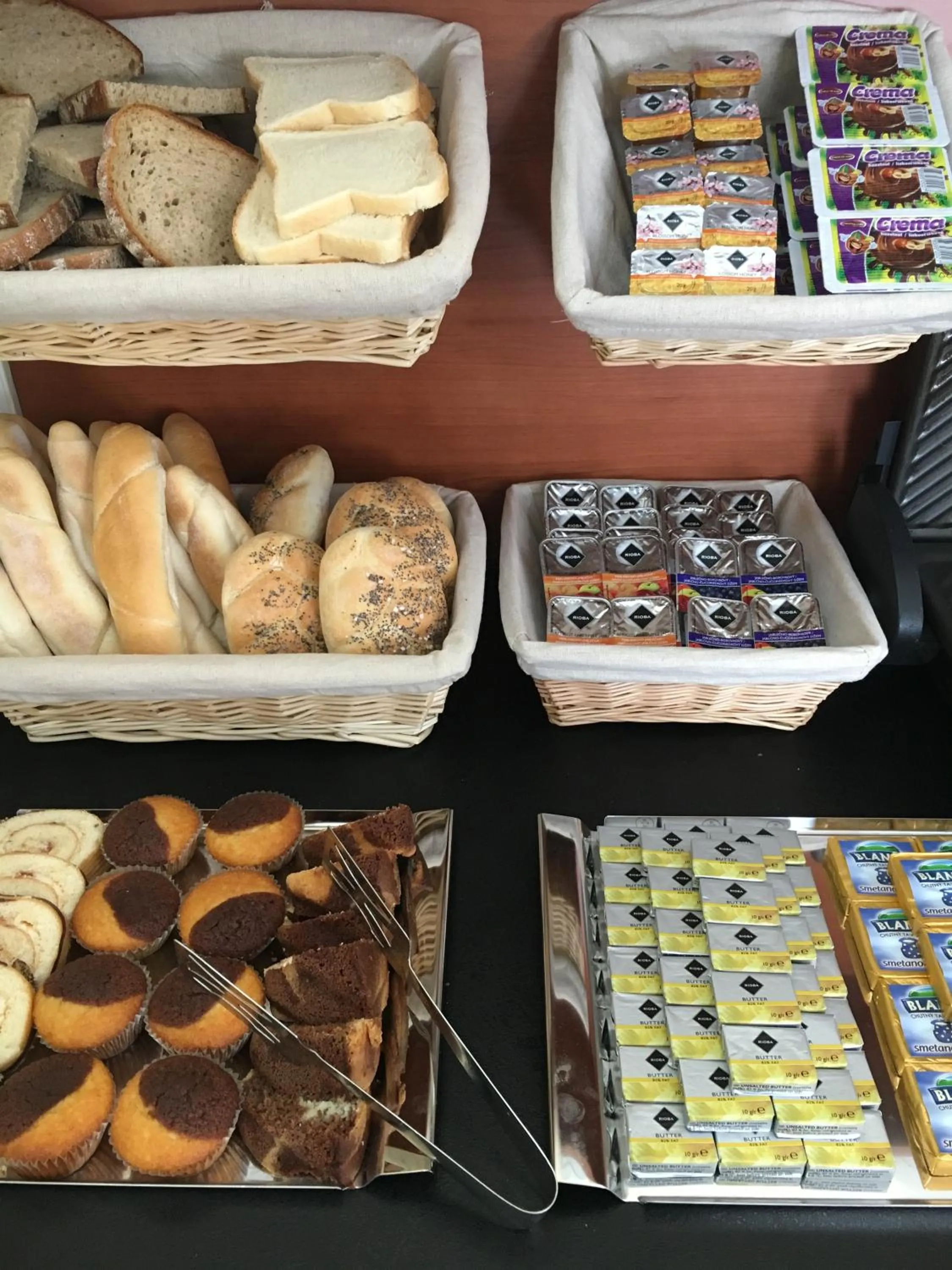 Buffet breakfast in Pension Village