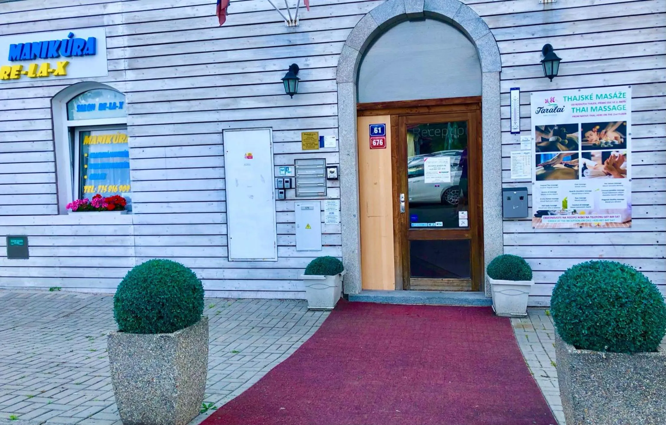 Property building in Pension Village