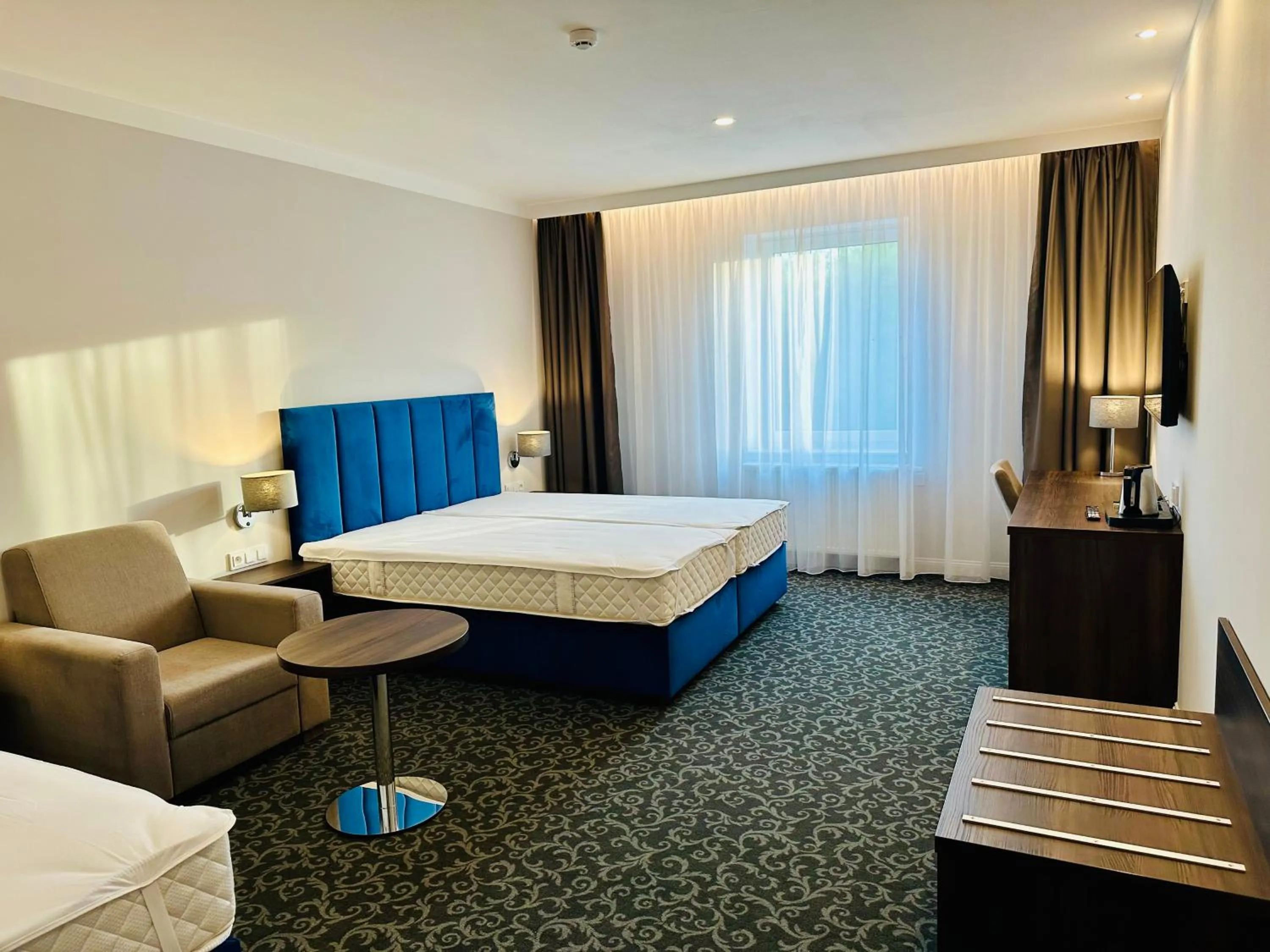 Bedroom, Bed in Pension Village