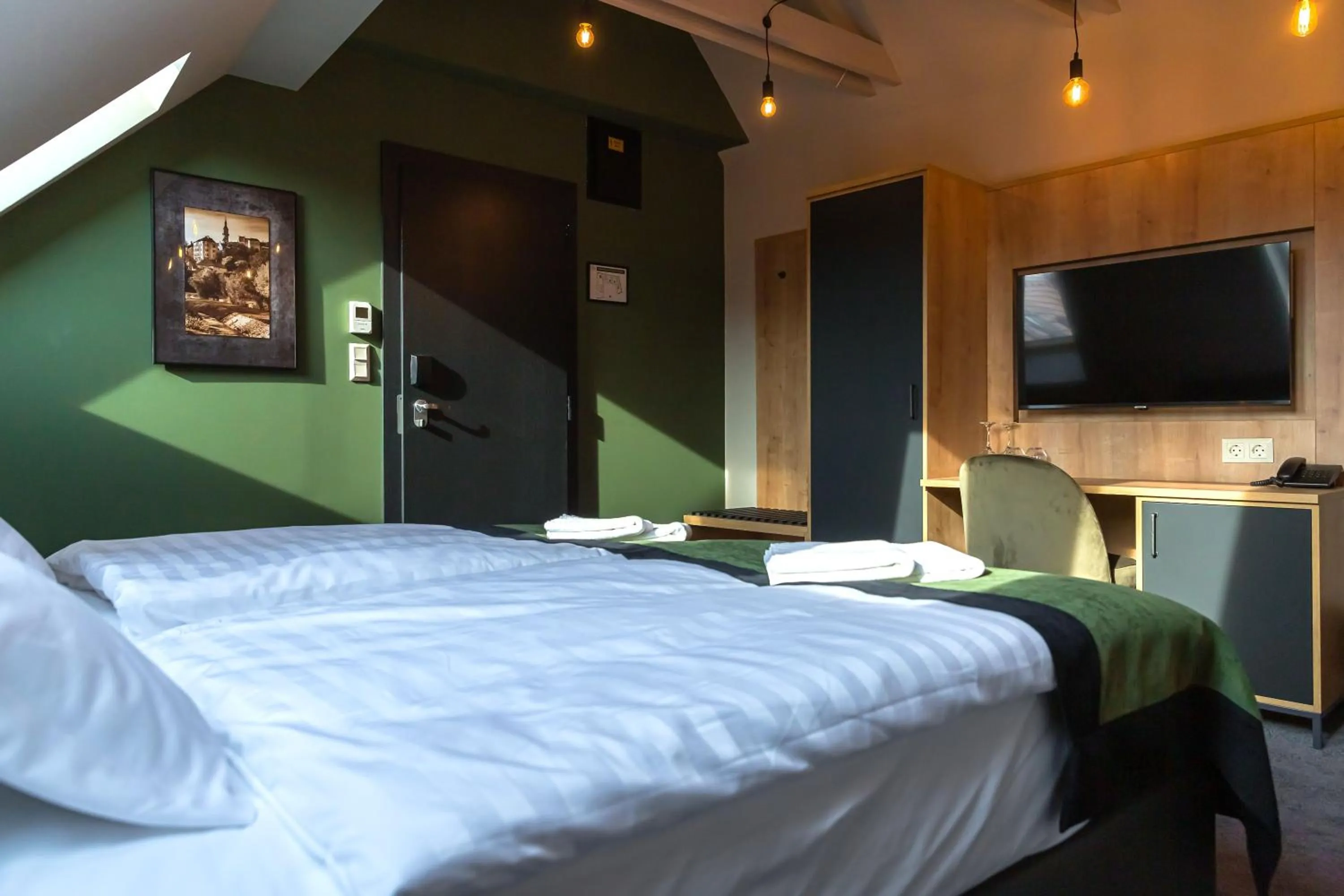 Bedroom, Bed in Oliva Hotel