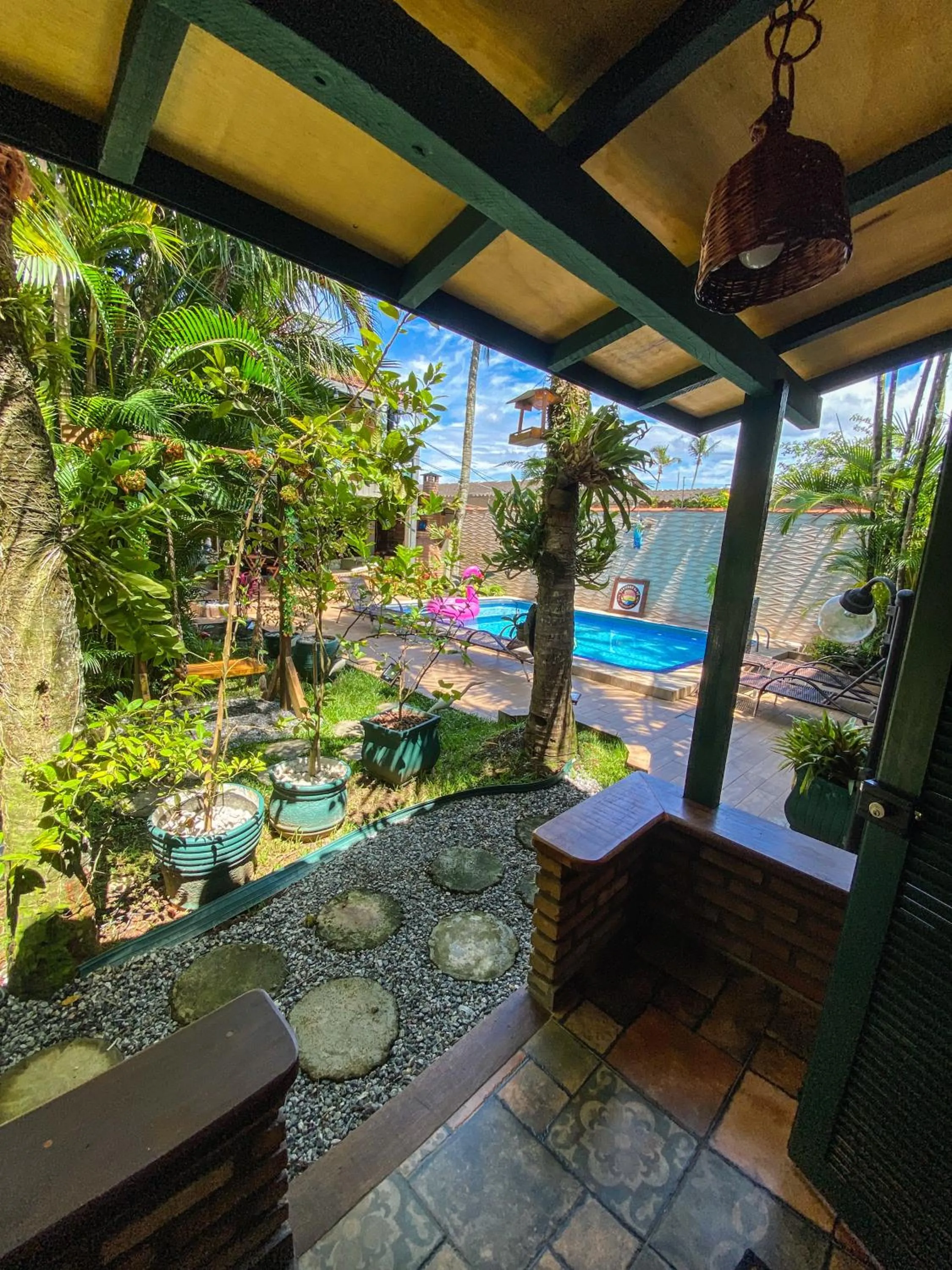 Suite with Balcony in Pousada Cantinho do PÊ Guarujá