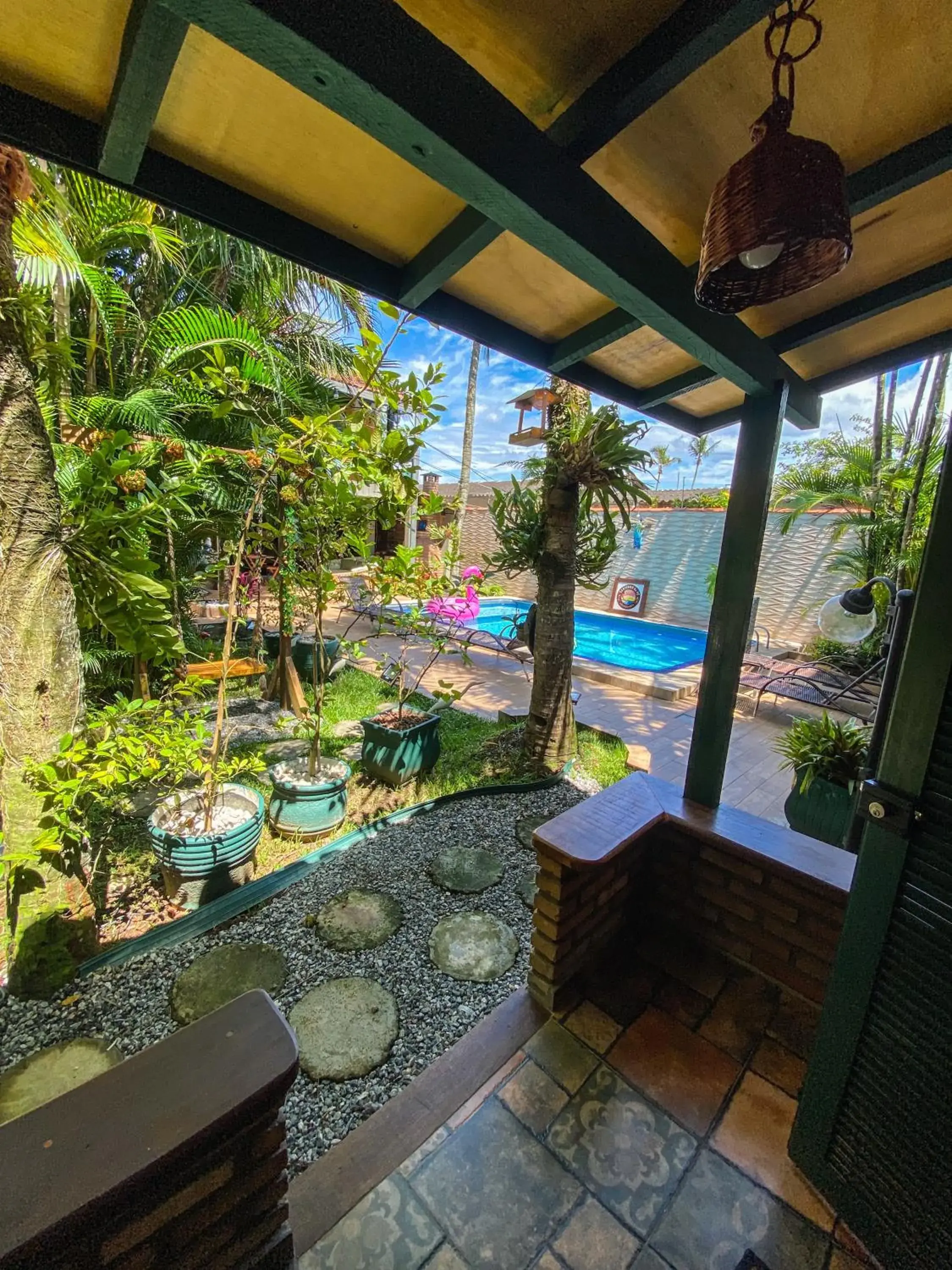 Suite with Balcony in Pousada Cantinho do PÊ Guarujá Suite with Balcony in Pousada Cantinho do PÊ Guarujá