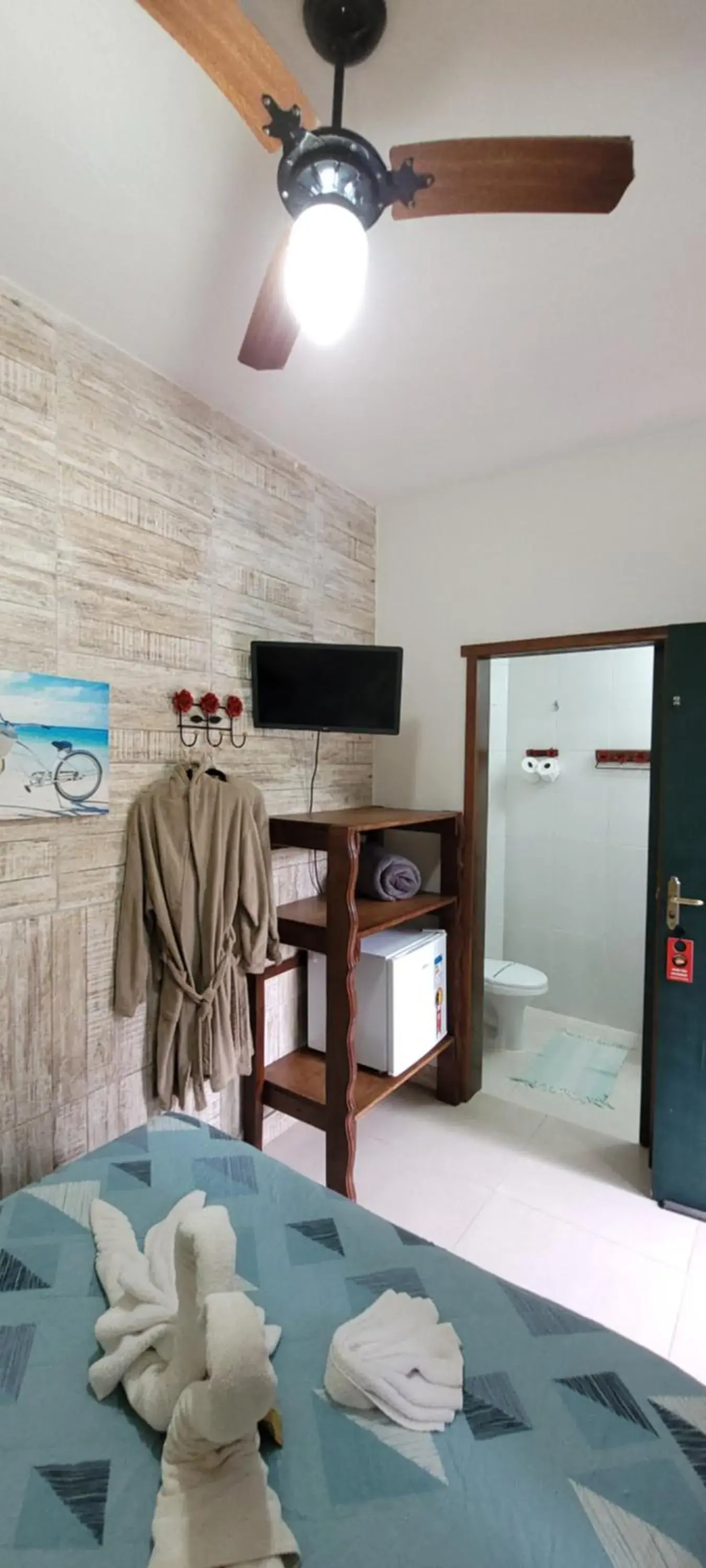 Double Room in Pousada Cantinho do PÊ Guarujá Double Room in Pousada Cantinho do PÊ Guarujá