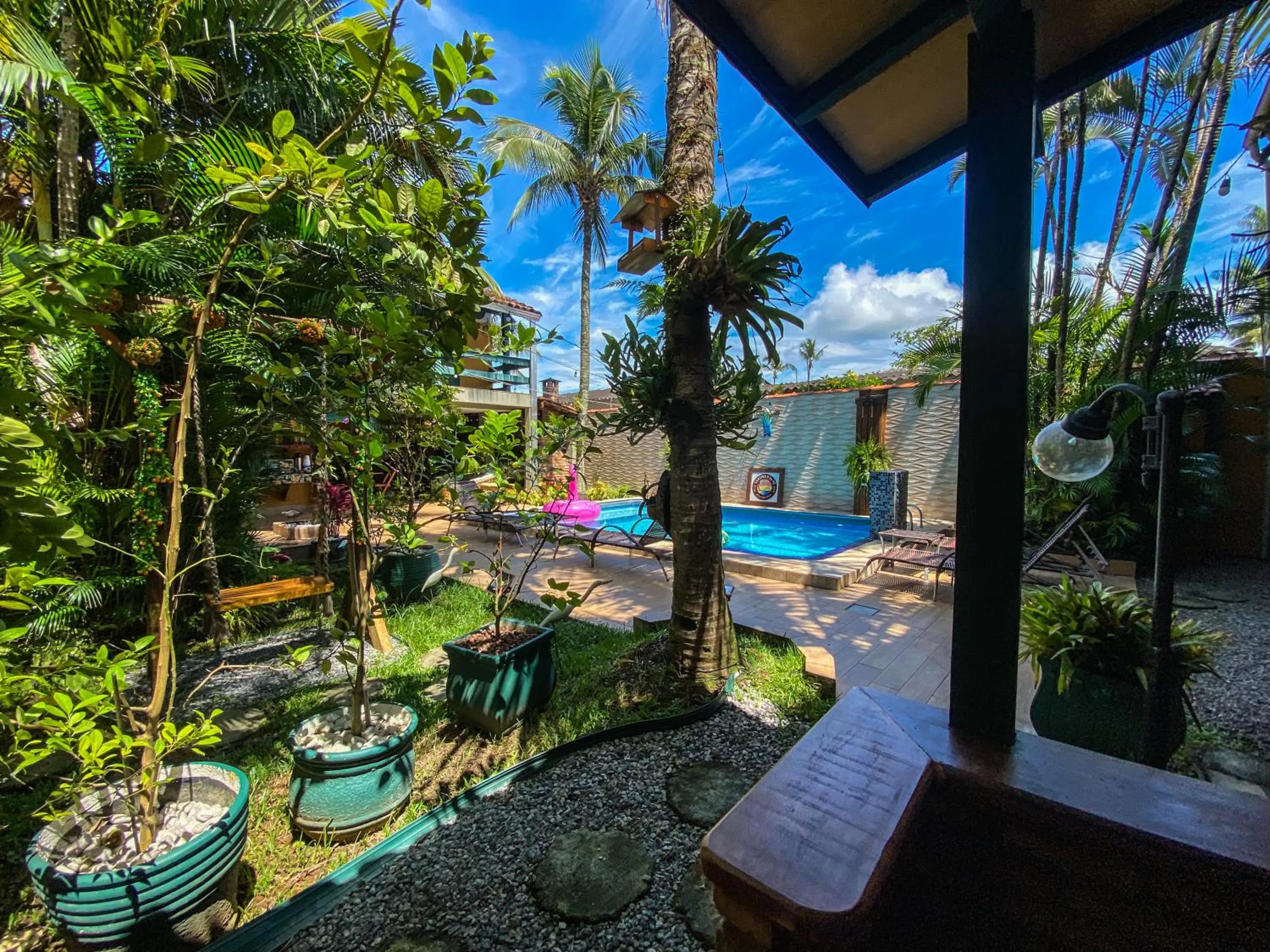 Suite with Balcony in Pousada Cantinho do PÊ Guarujá