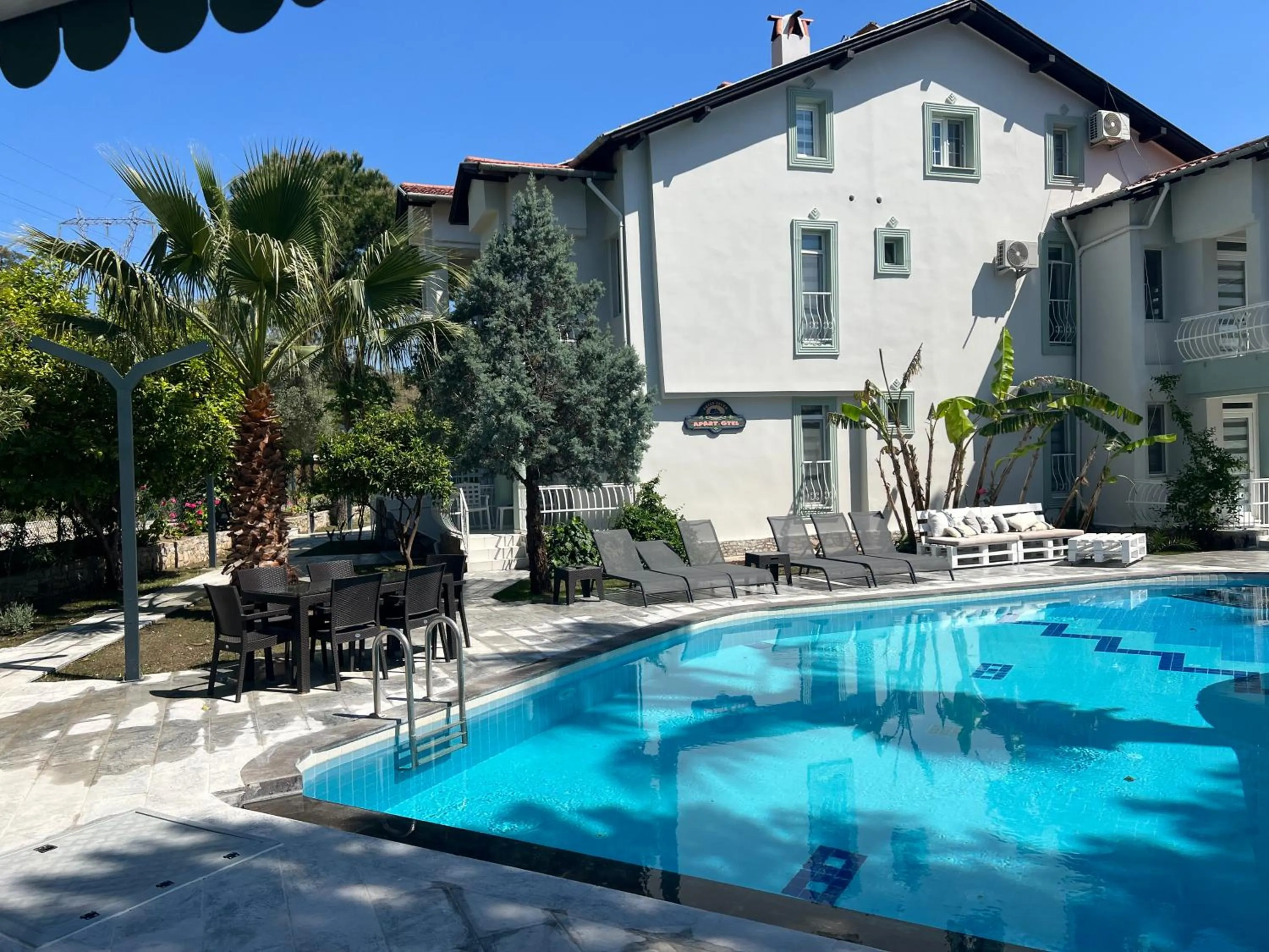 Pool view in Göcek Selya Hotel