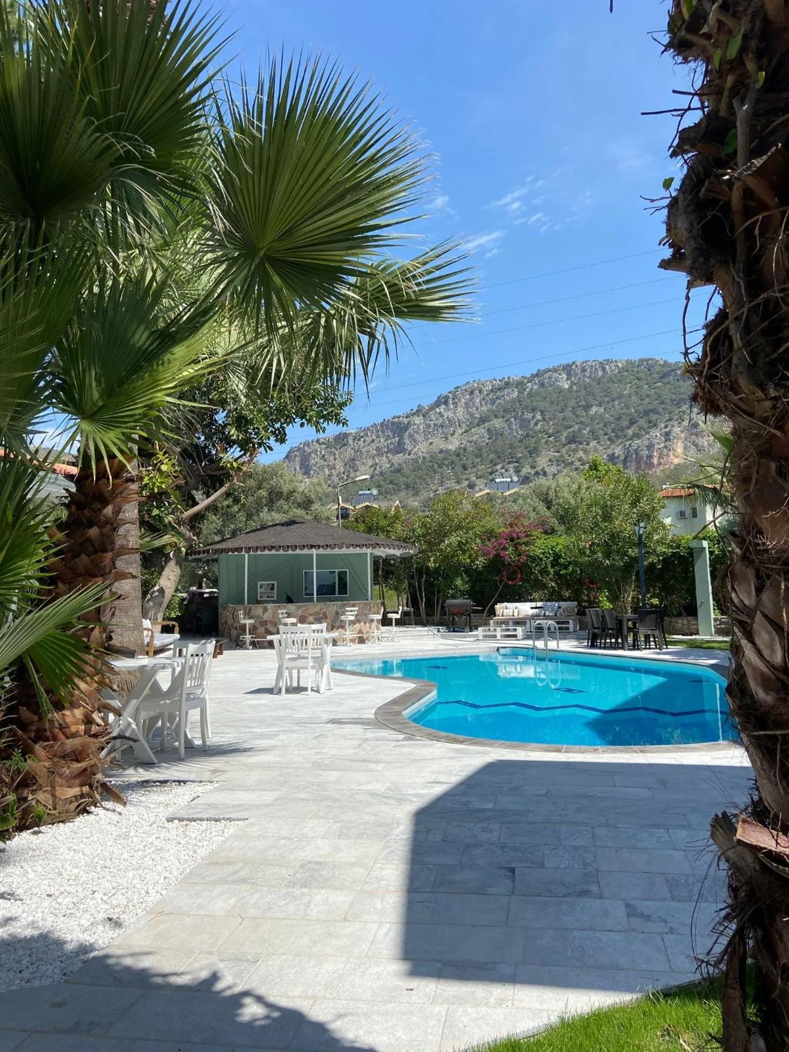 Pool view in Göcek Selya Hotel