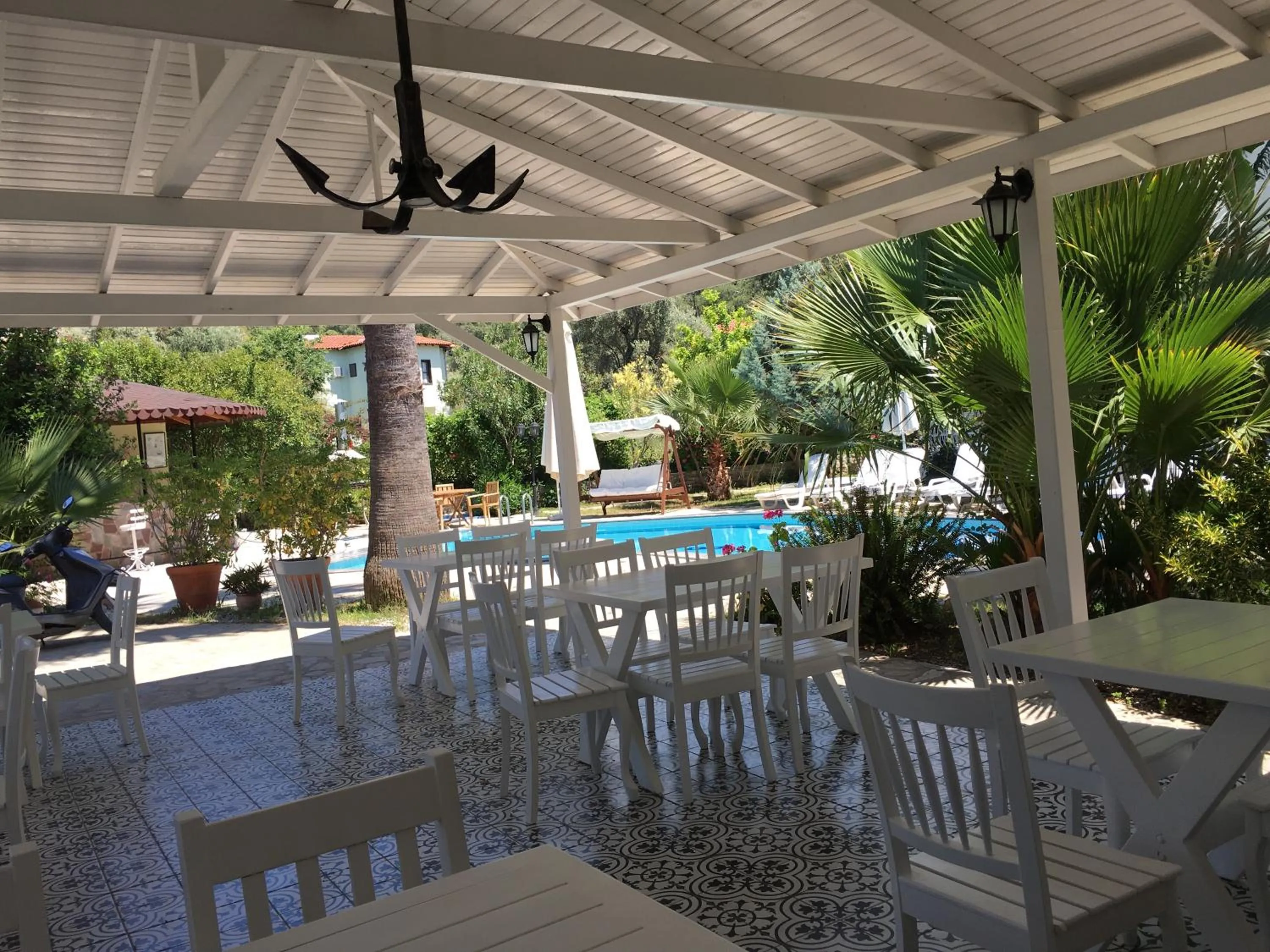 Patio in Göcek Selya Hotel
