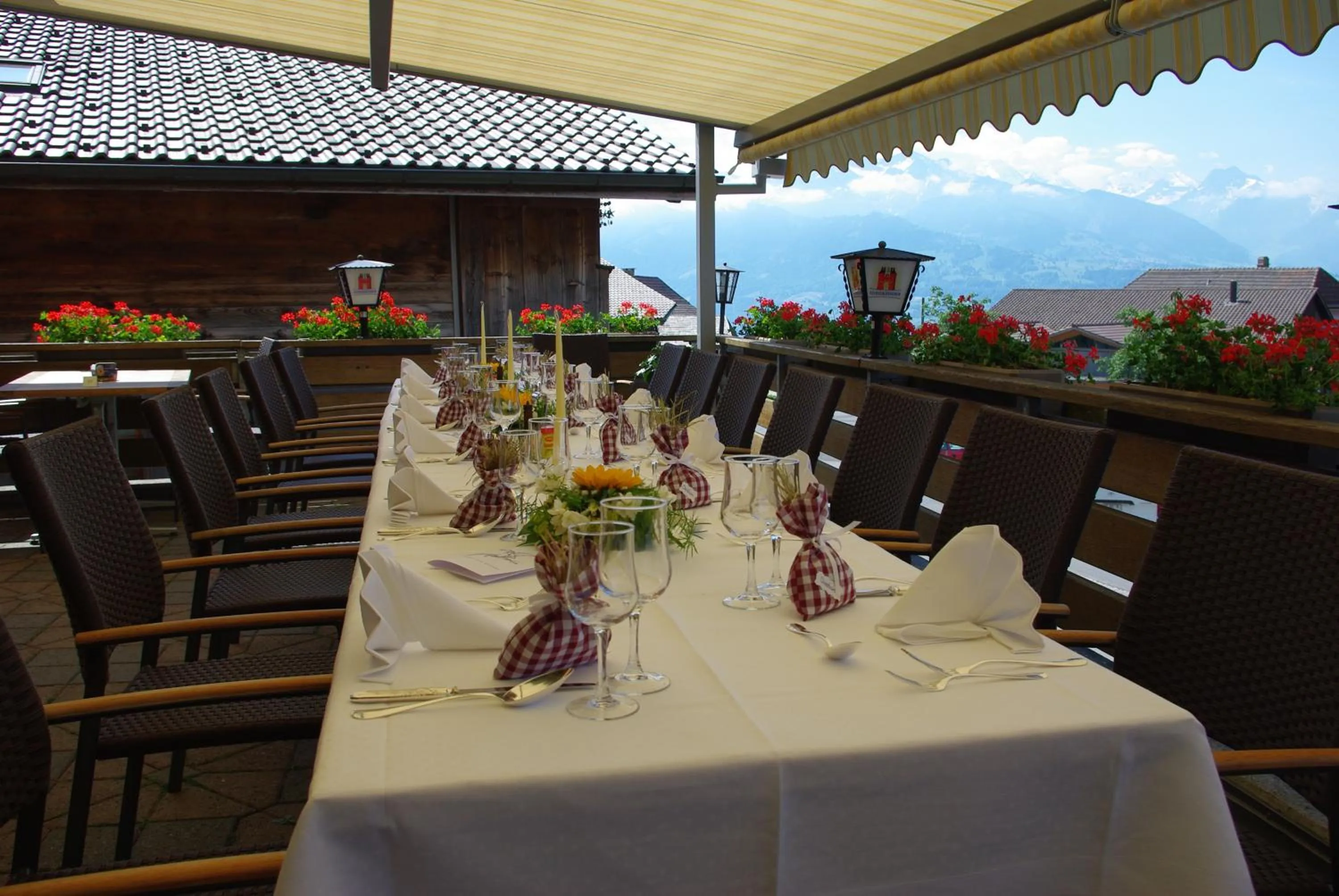 Balcony/Terrace in Hotel Adler