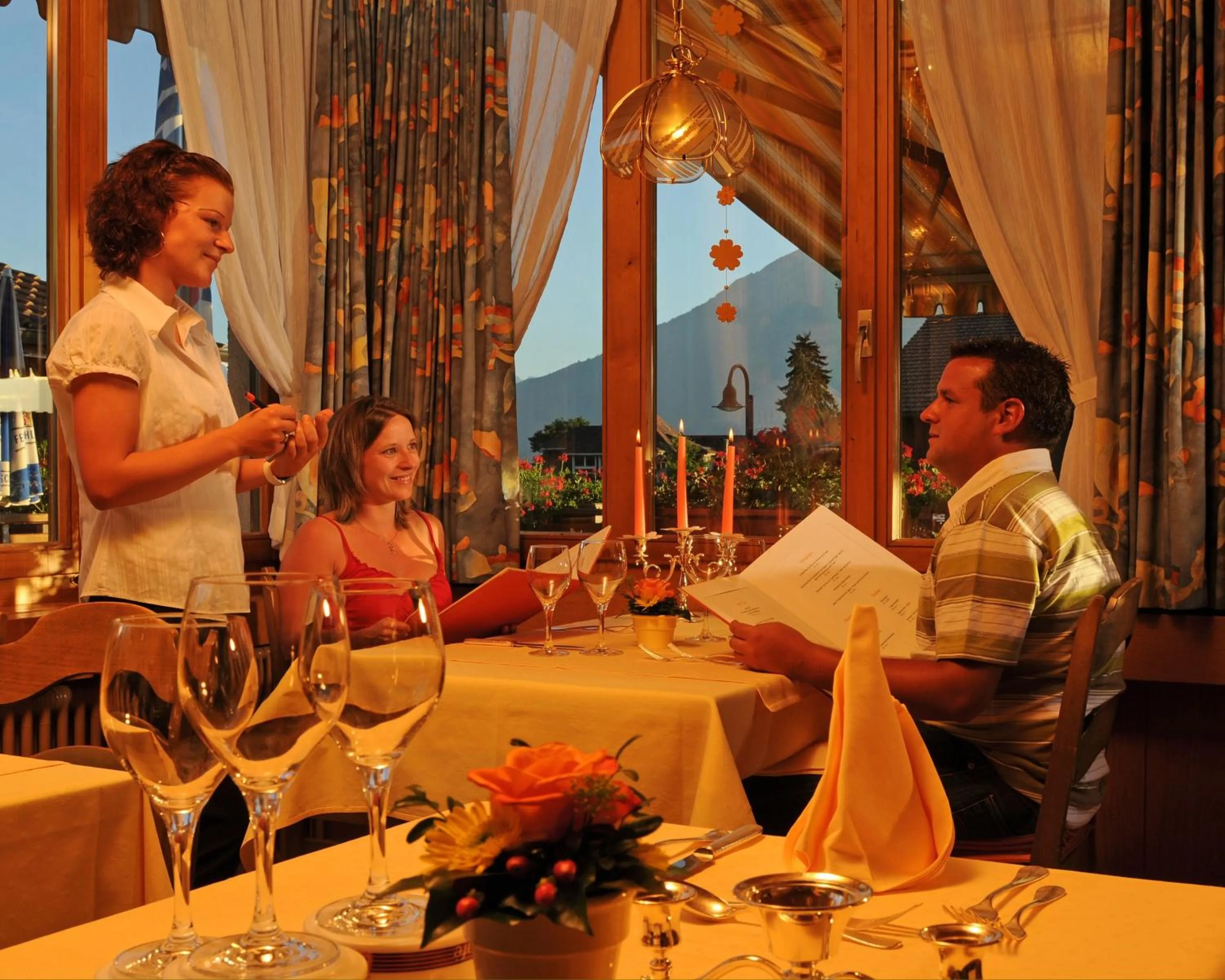 Restaurant/places to eat in Hotel Adler