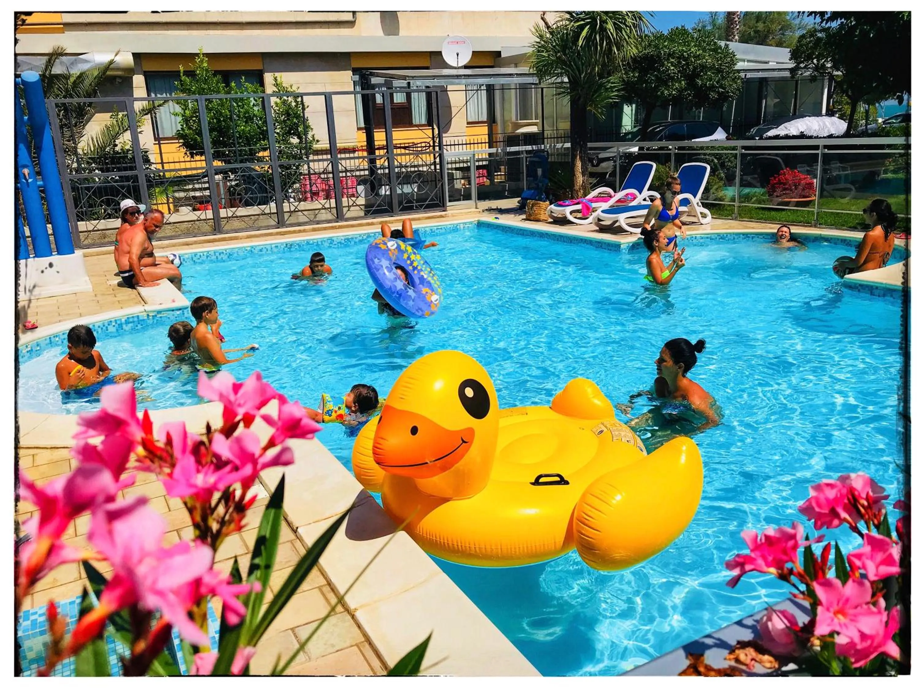Swimming pool in Hotel Sayonara