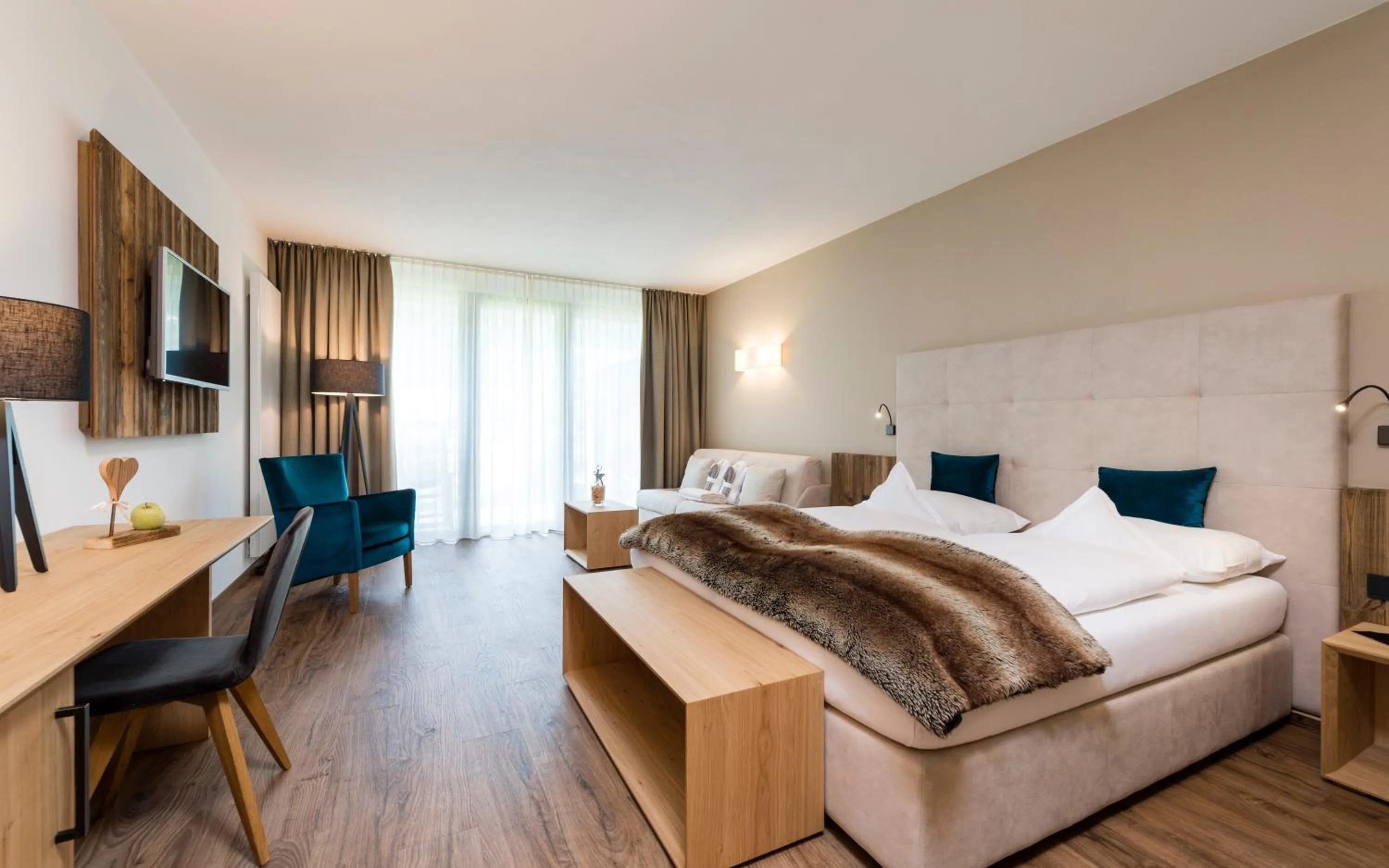 Bed in Rainell Dolomites Retreat