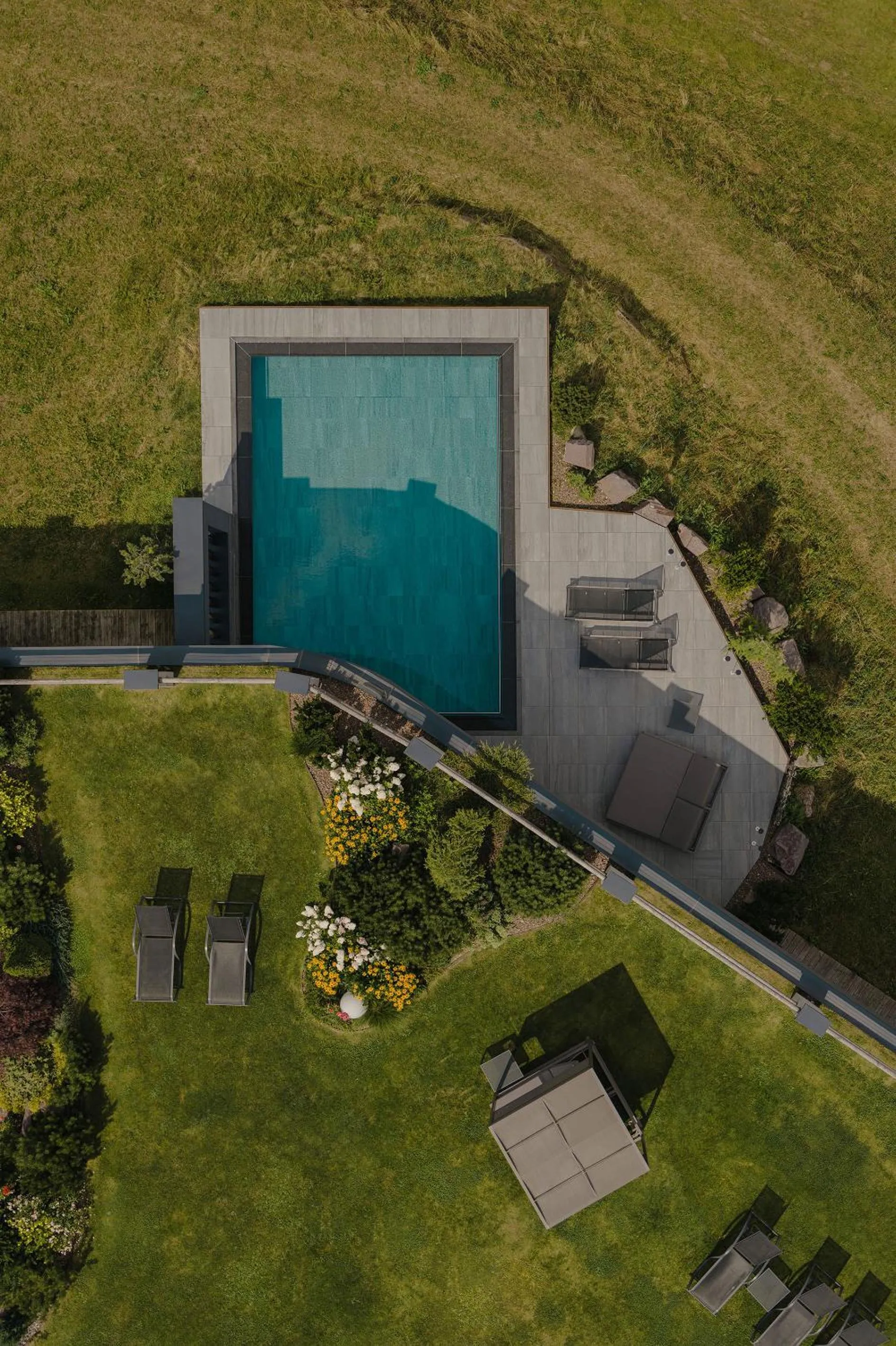 Swimming pool in Rainell Dolomites Retreat