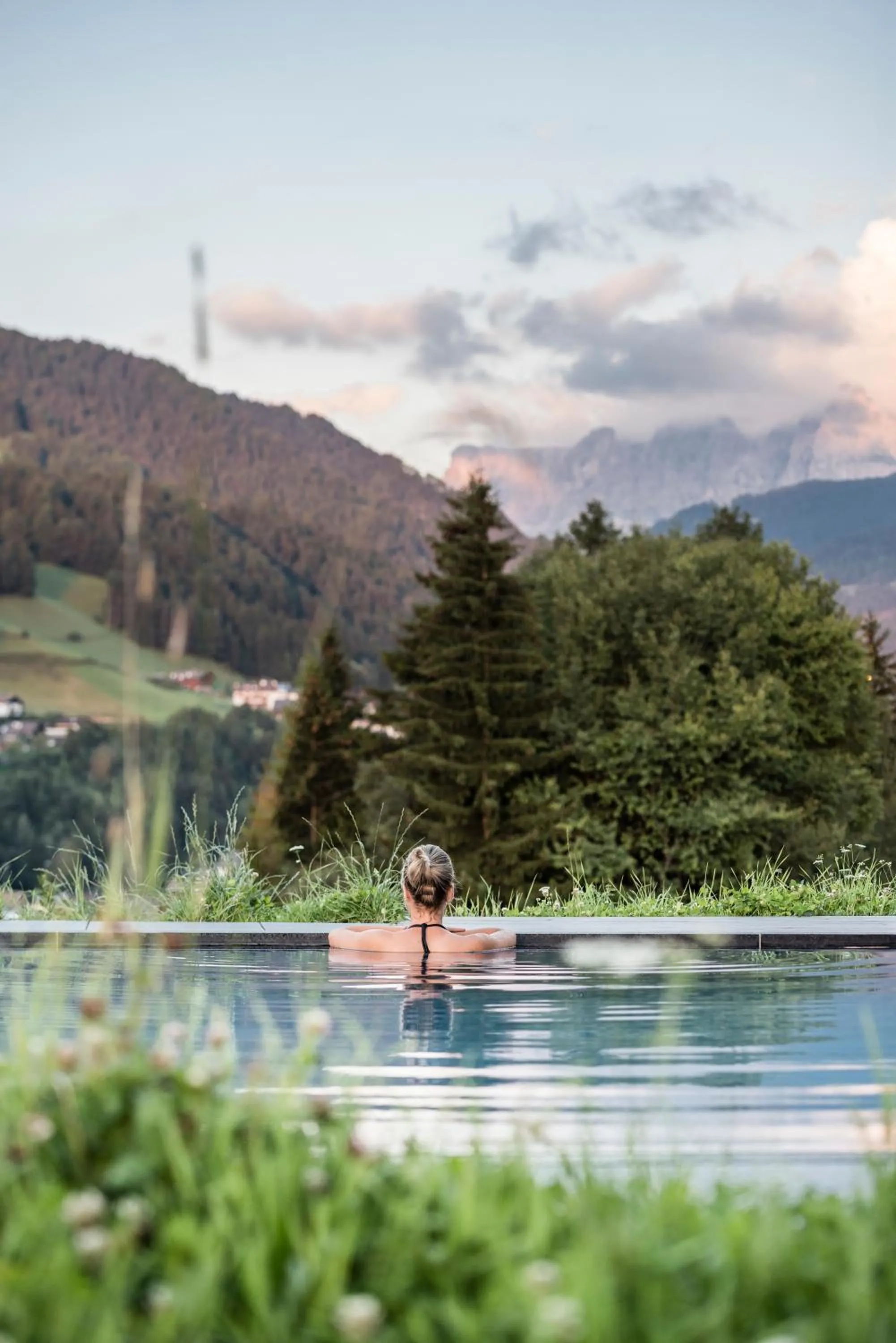 Pool view in Rainell Dolomites Retreat