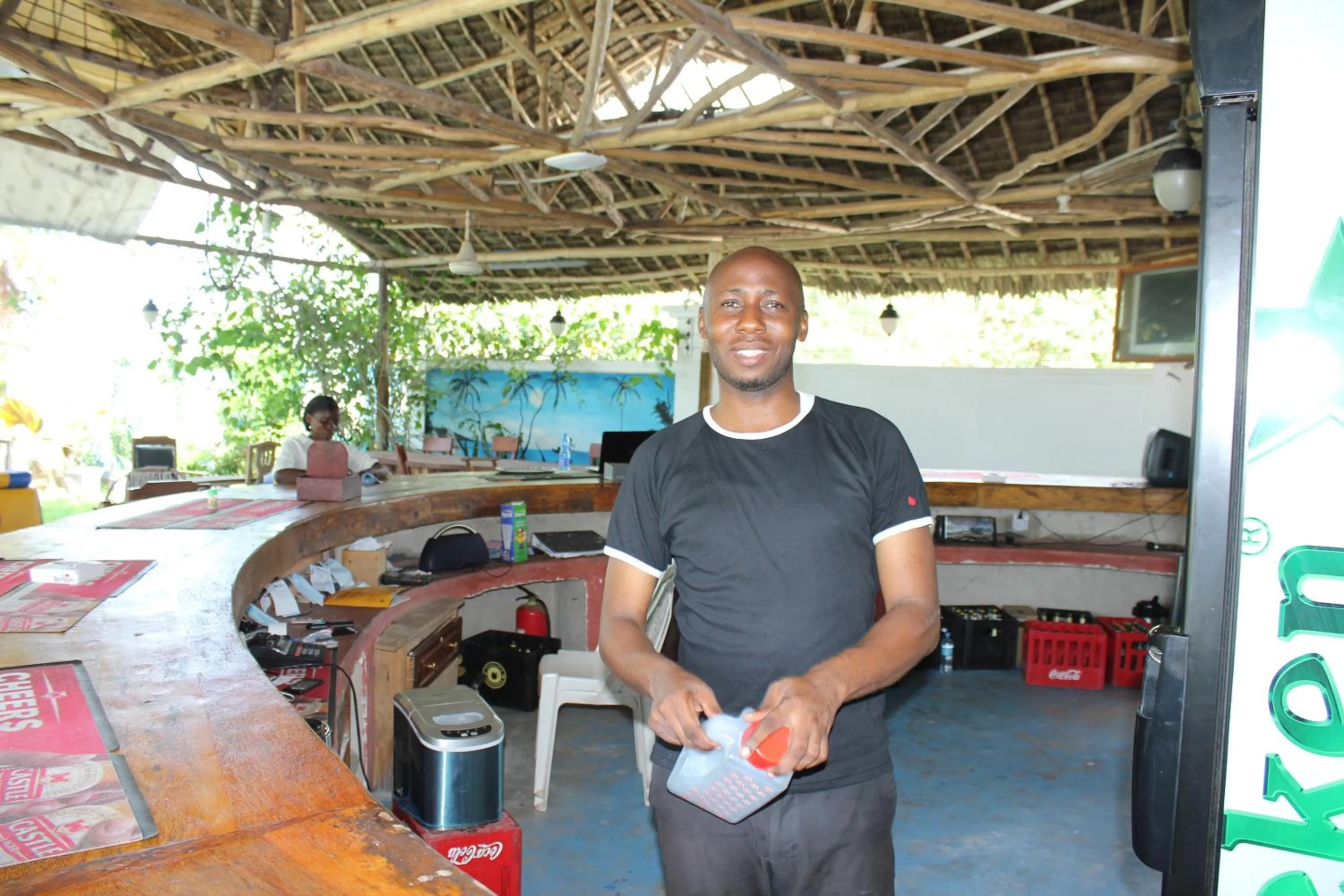 Staff in Villa Dahl Beach Resort