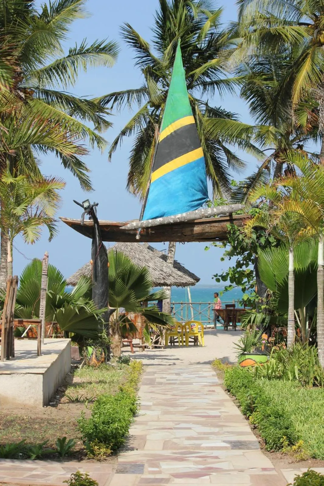 Garden in Villa Dahl Beach Resort