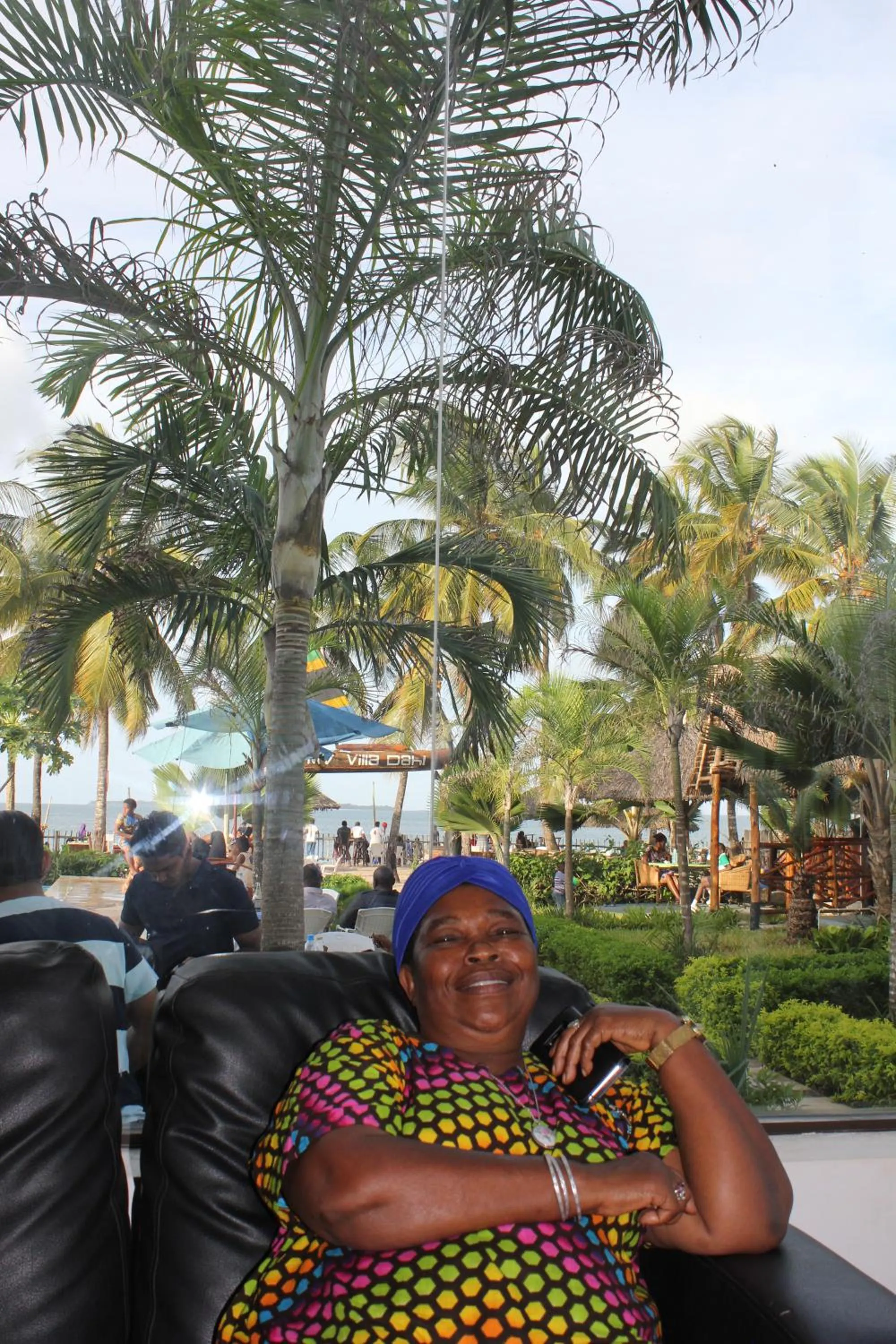 People in Villa Dahl Beach Resort