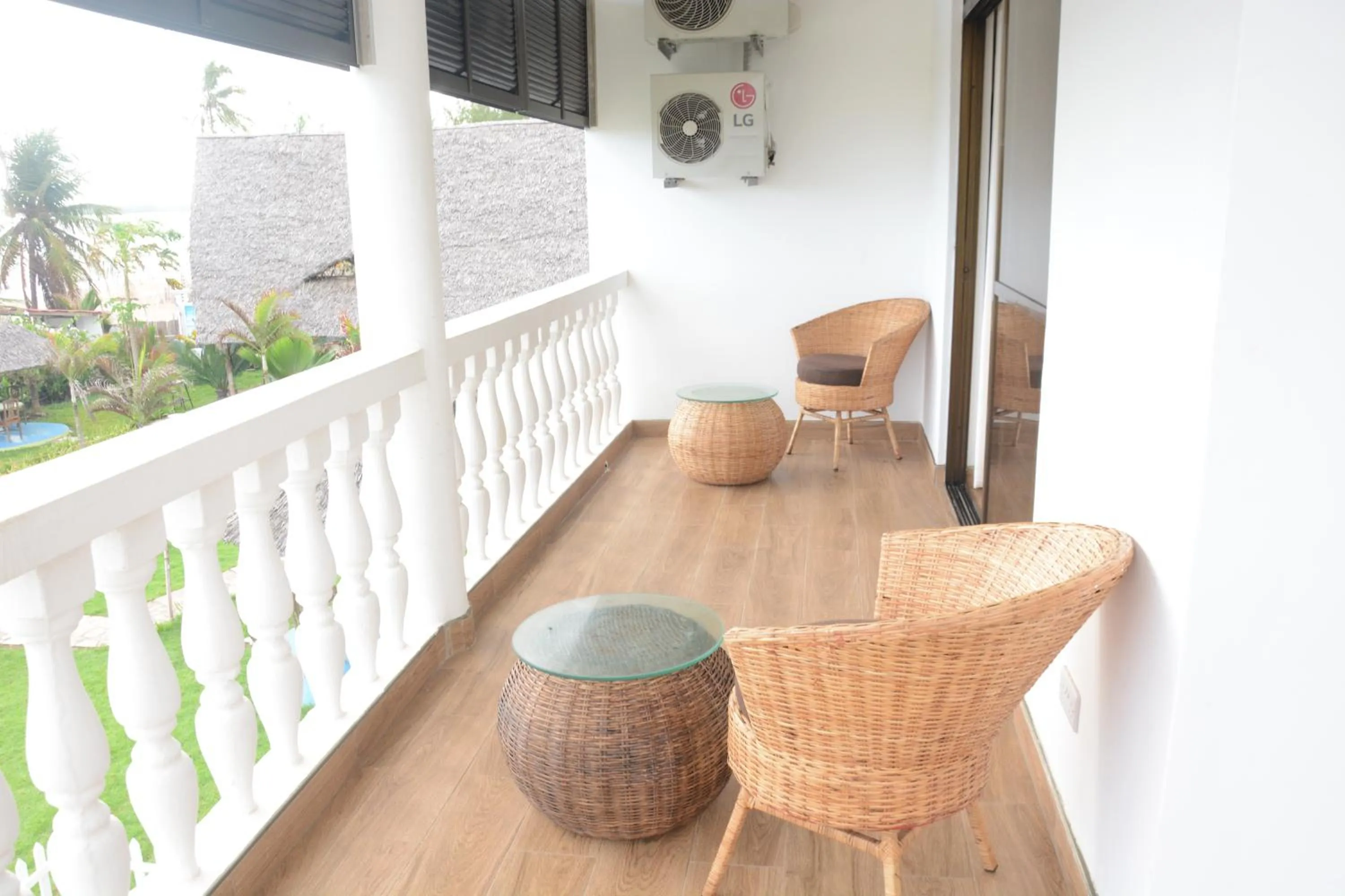 Balcony/Terrace in Villa Dahl Beach Resort