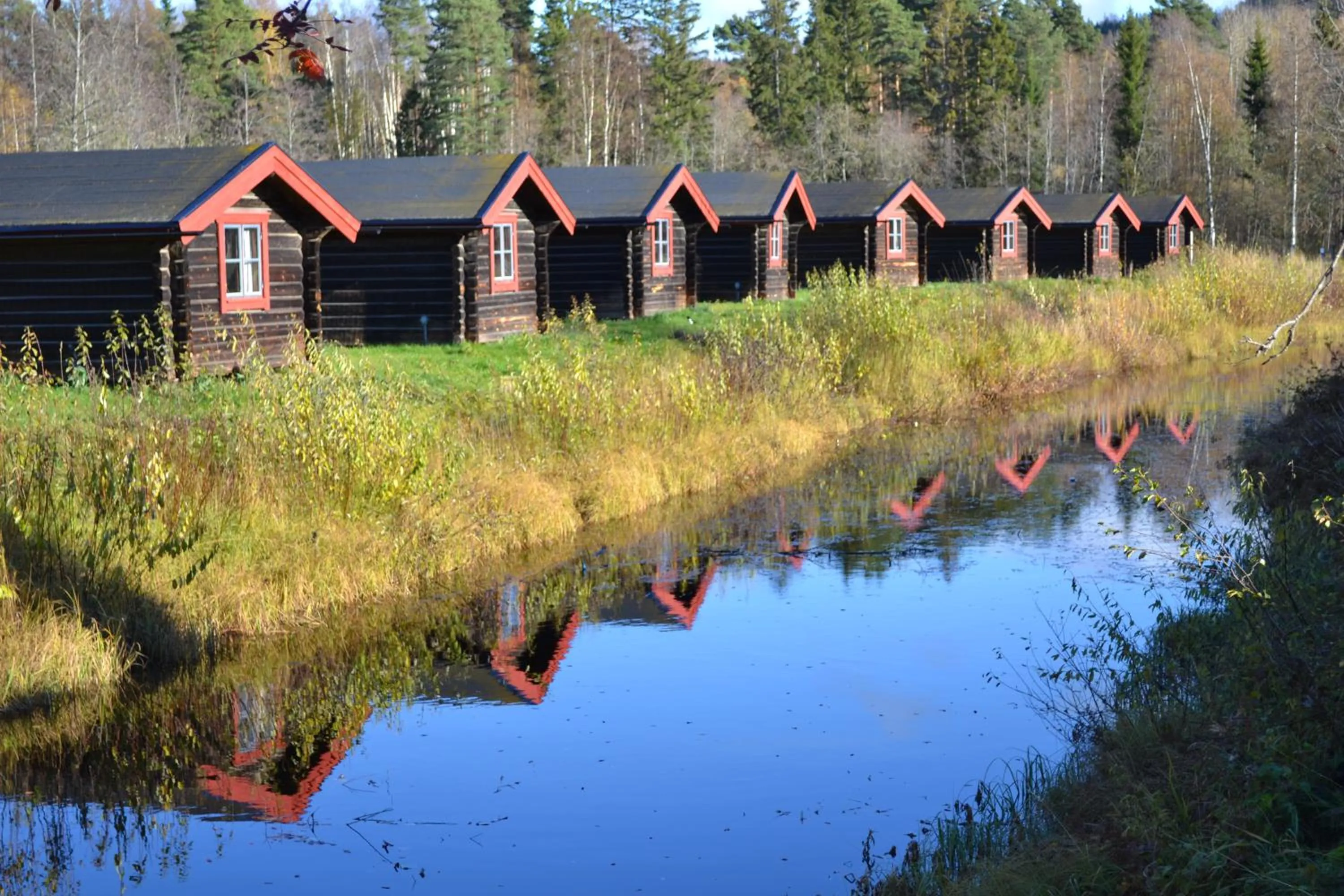 Budget Cottage with Shared Toilet and Bathroom in First Camp Enåbadet - Rättvik
