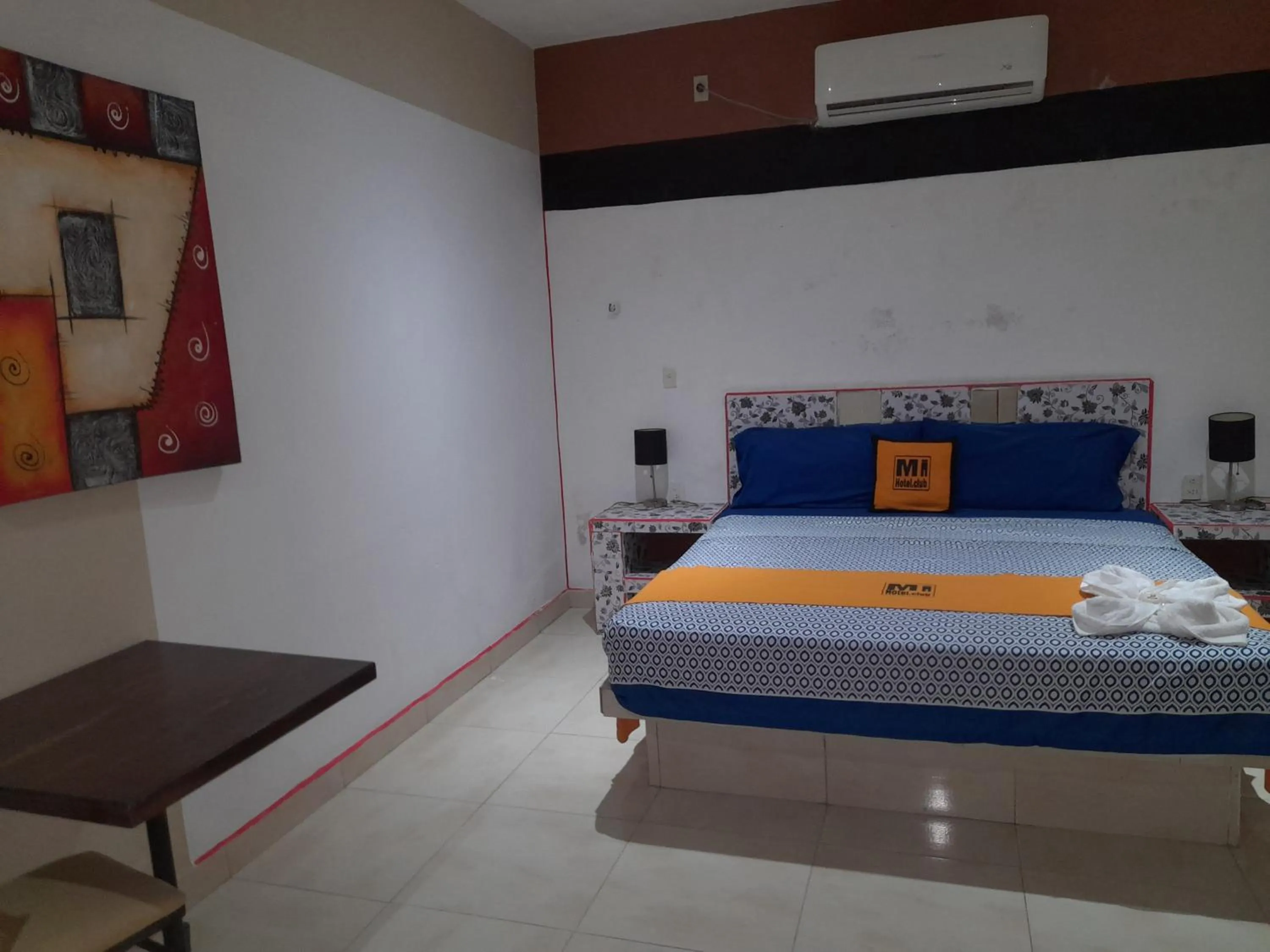 Bed in Mi Hotel Club