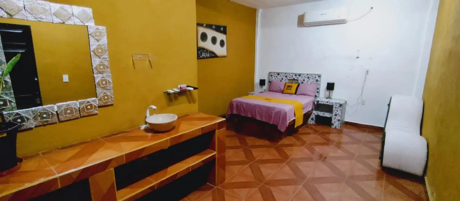 Bed in Mi Hotel Club