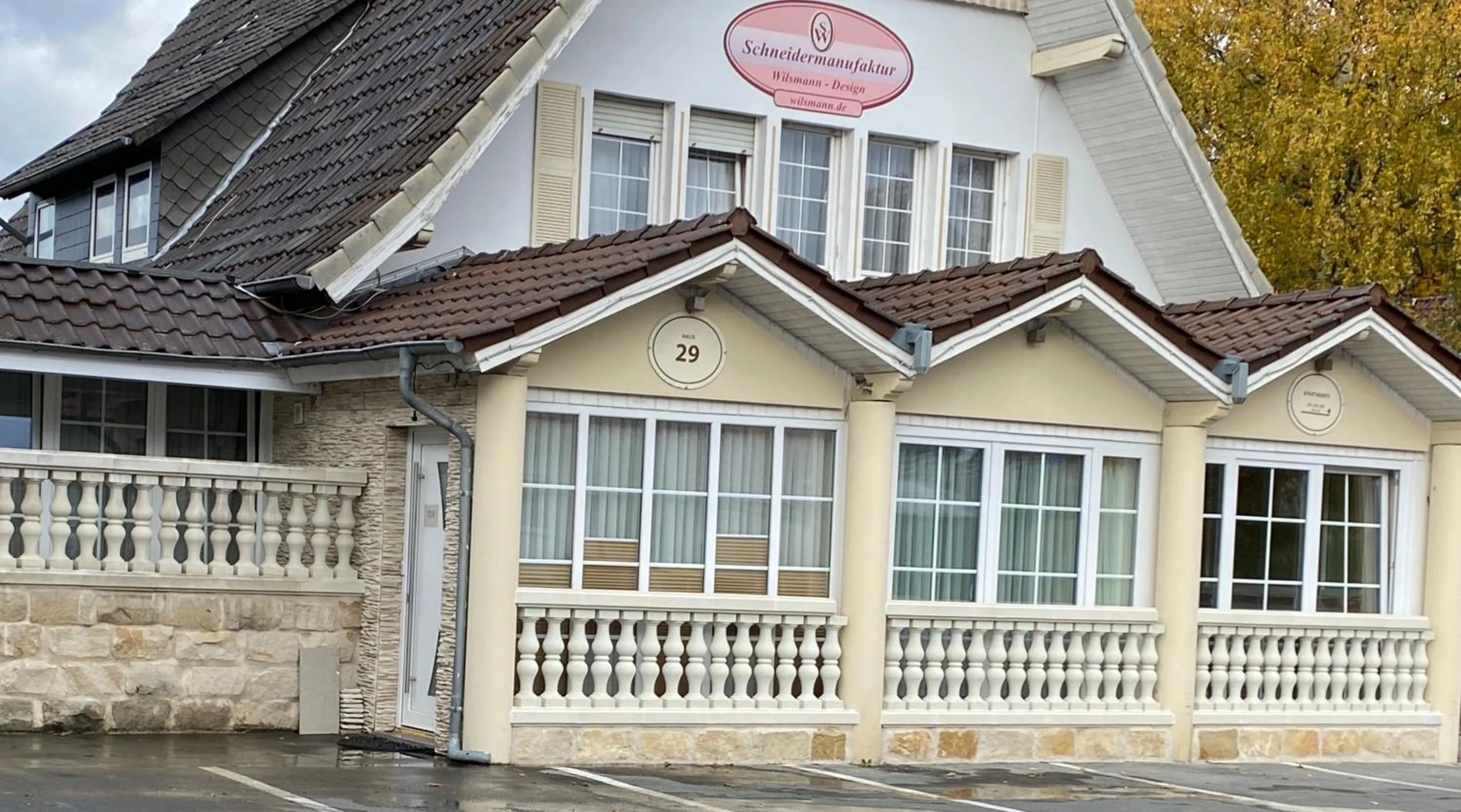 Property building in Wilsmann Apartmentvermietung