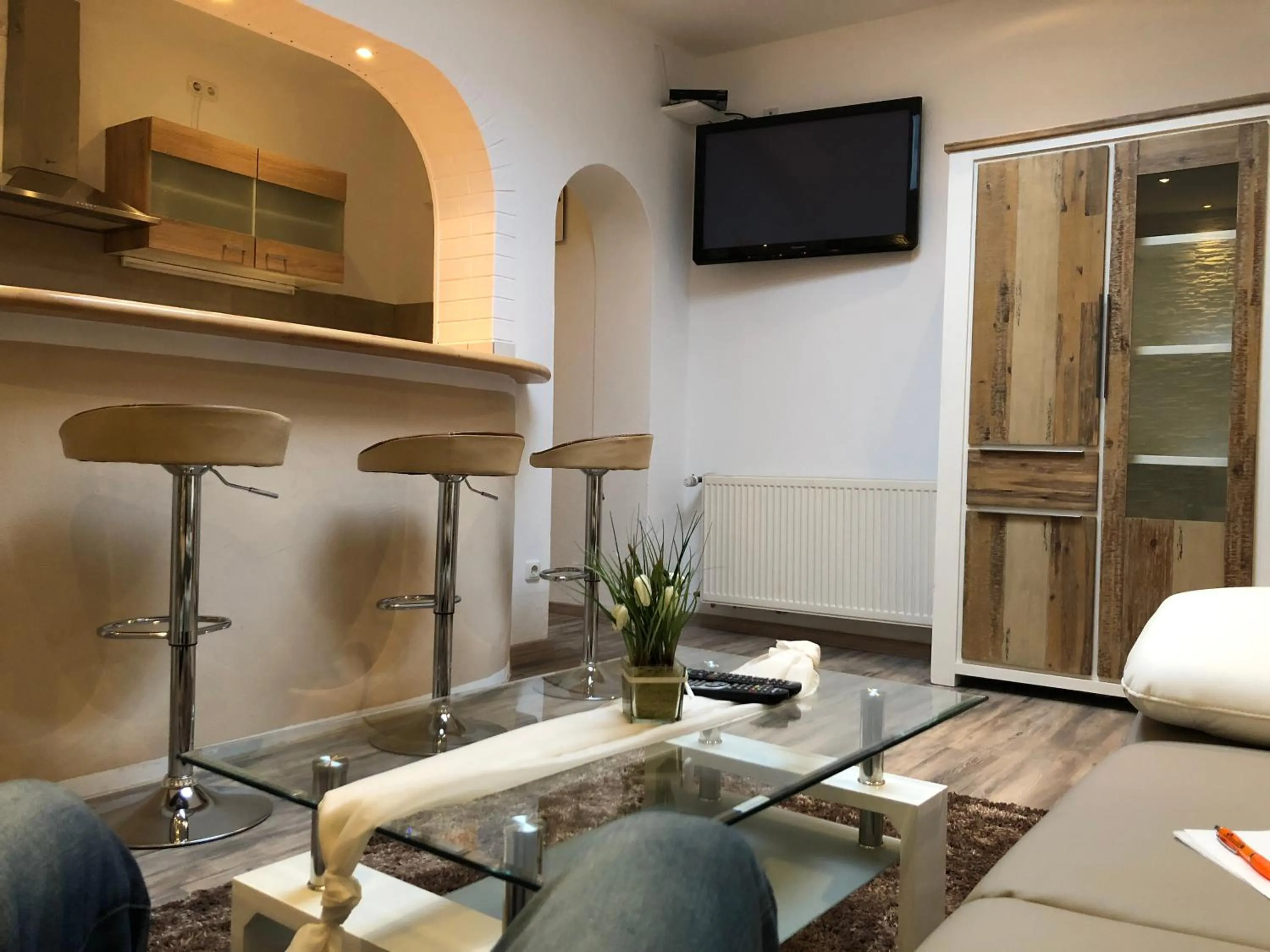 Living room in Wilsmann Apartmentvermietung