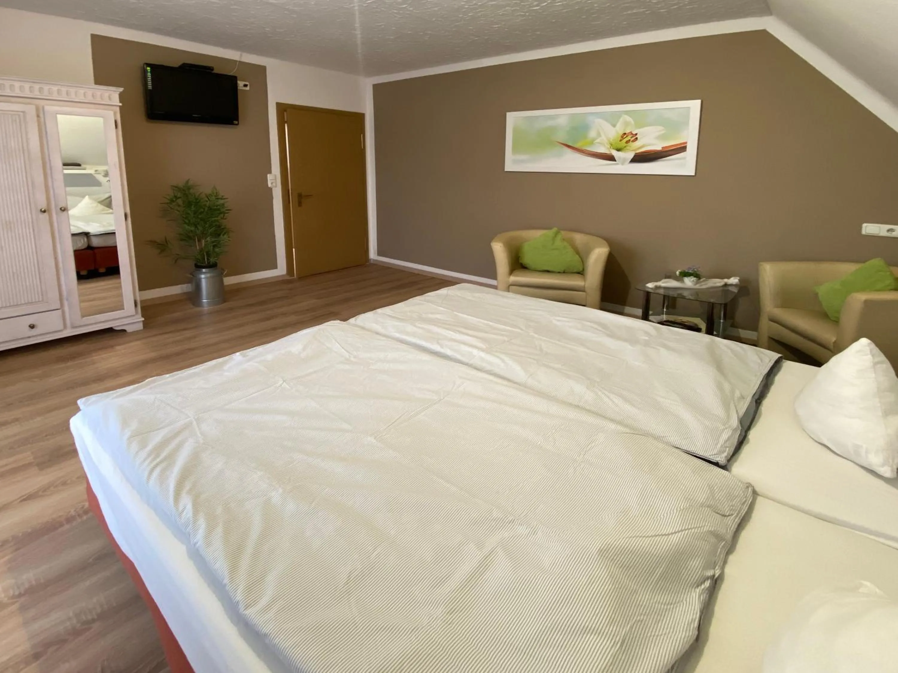 Bed in Wilsmann Apartmentvermietung