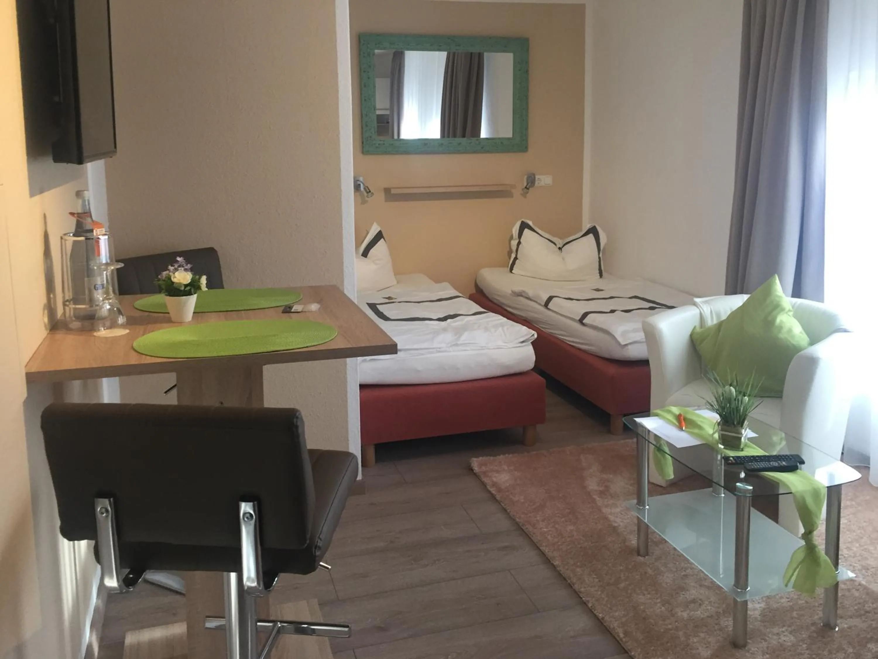 Bed in Wilsmann Apartmentvermietung