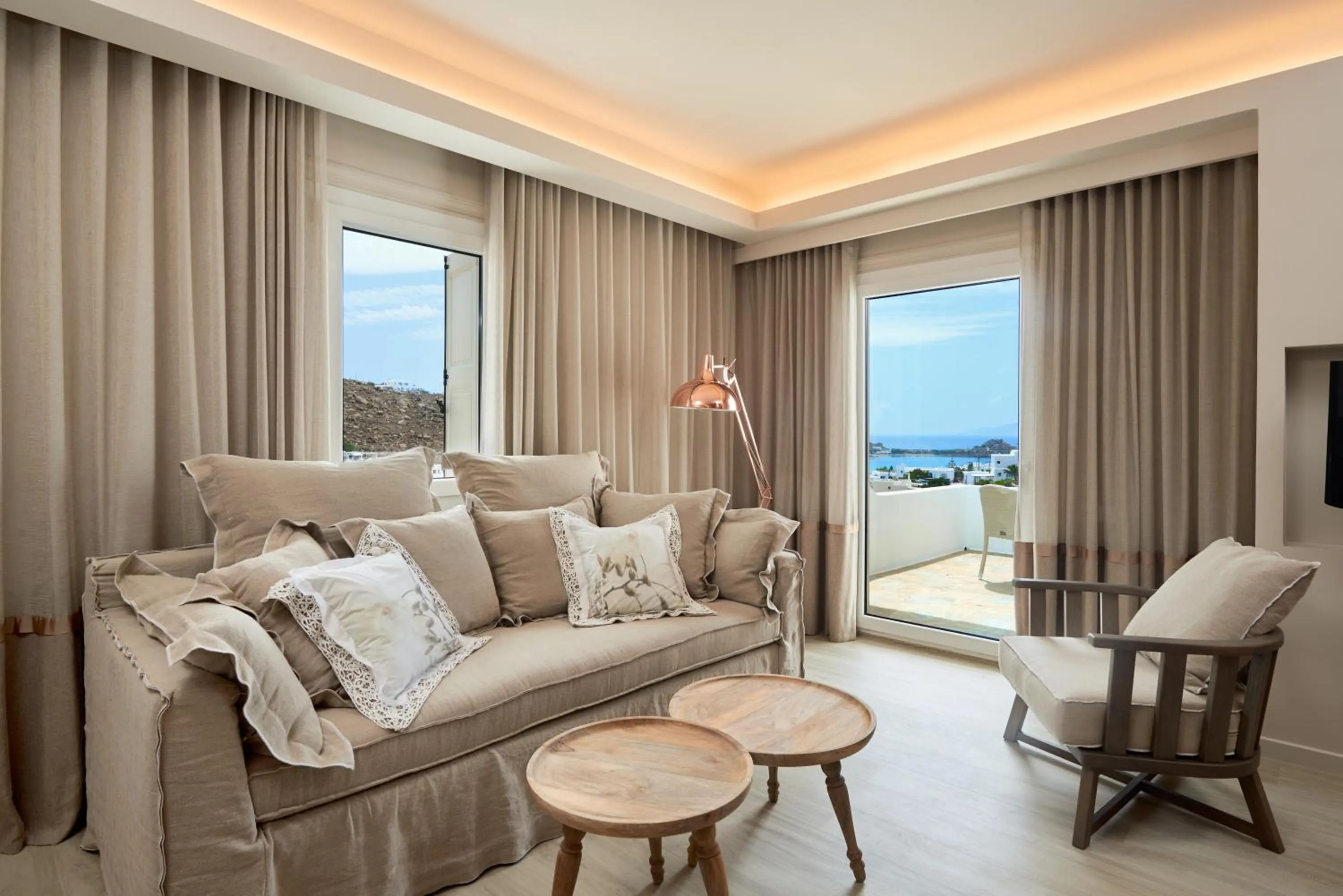 Living room in Palladium Hotel