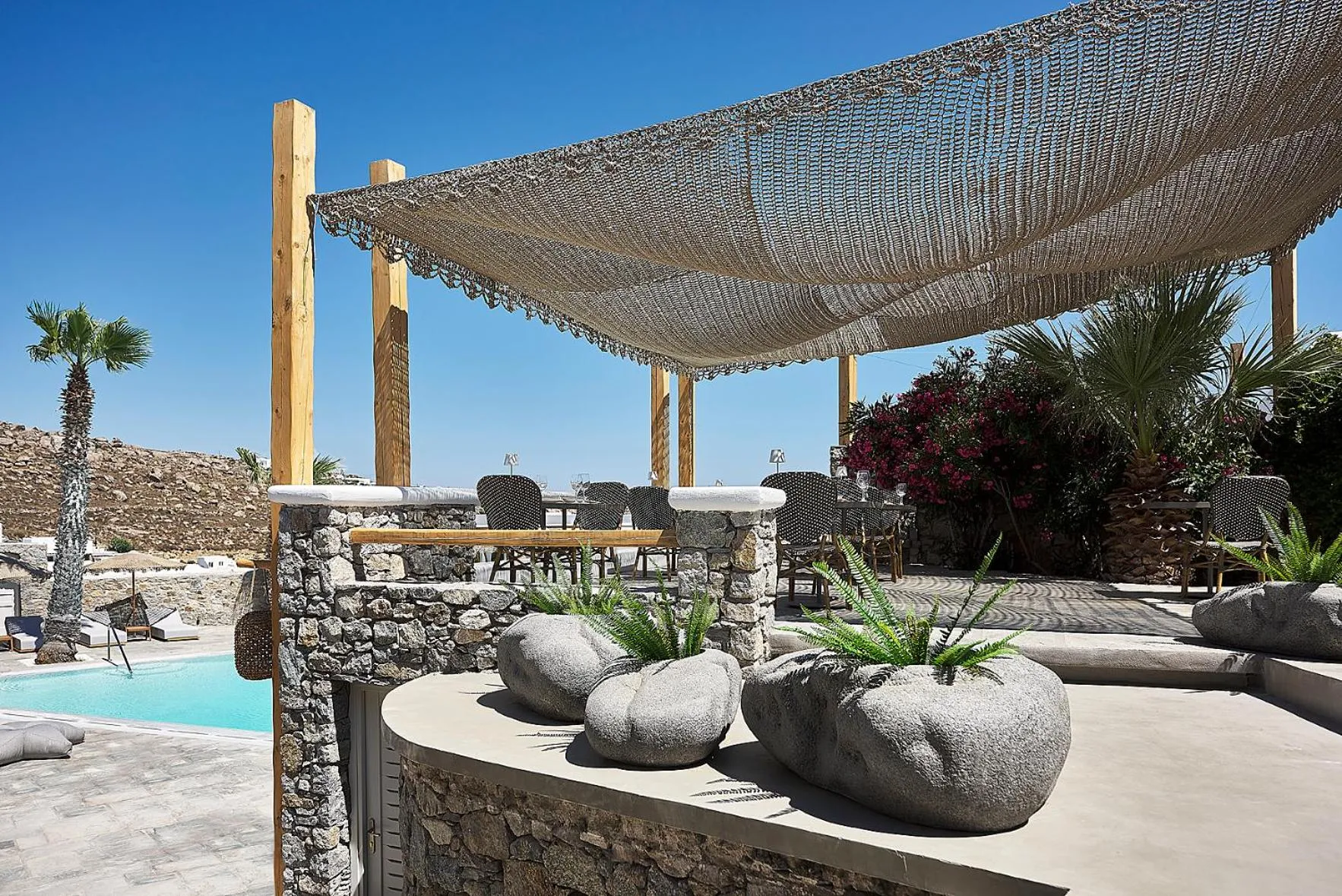 Patio in Palladium Hotel