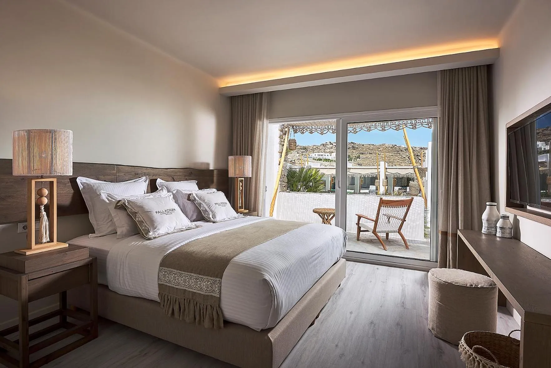 Bedroom, Bed in Palladium Hotel