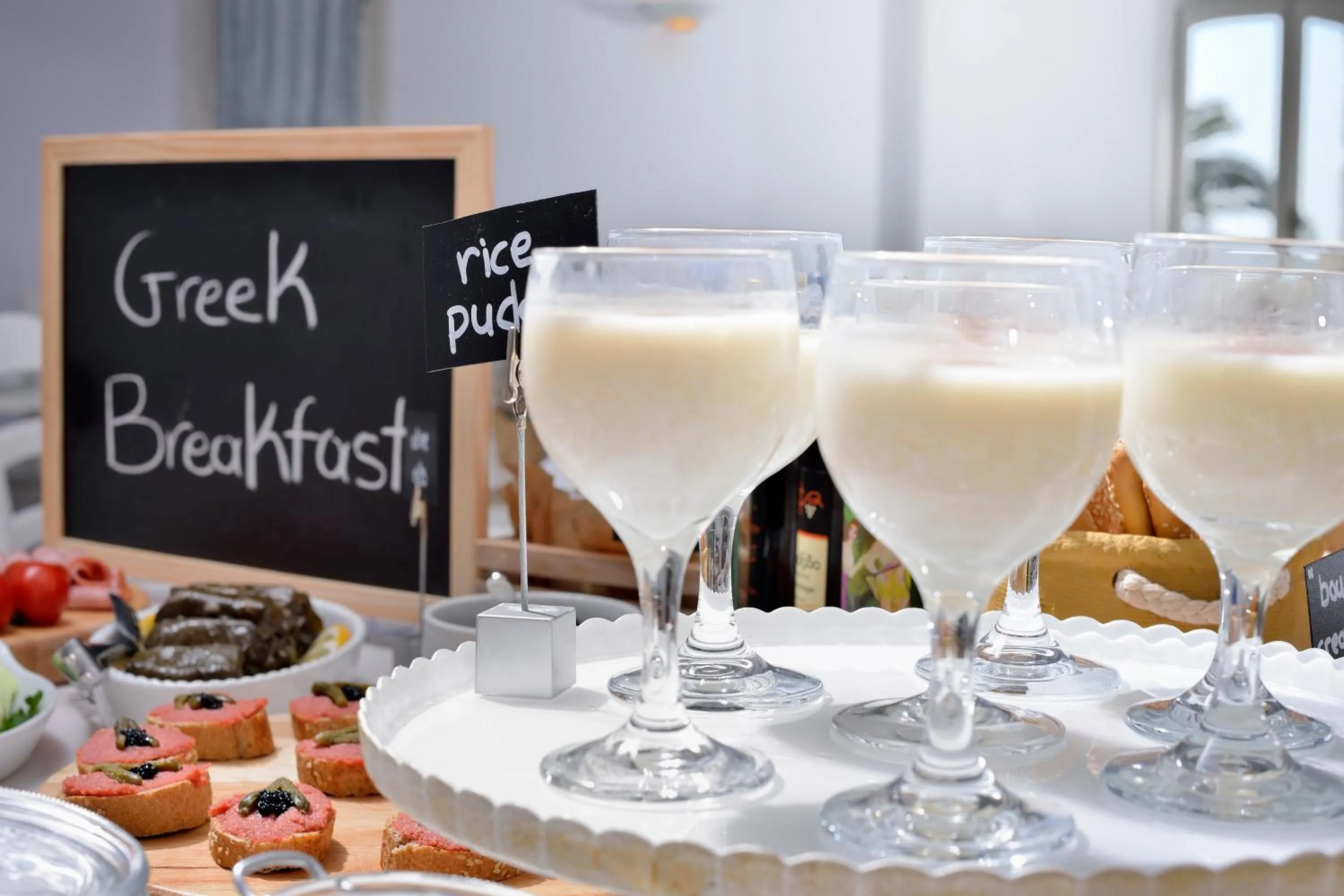 Buffet breakfast in Palladium Hotel