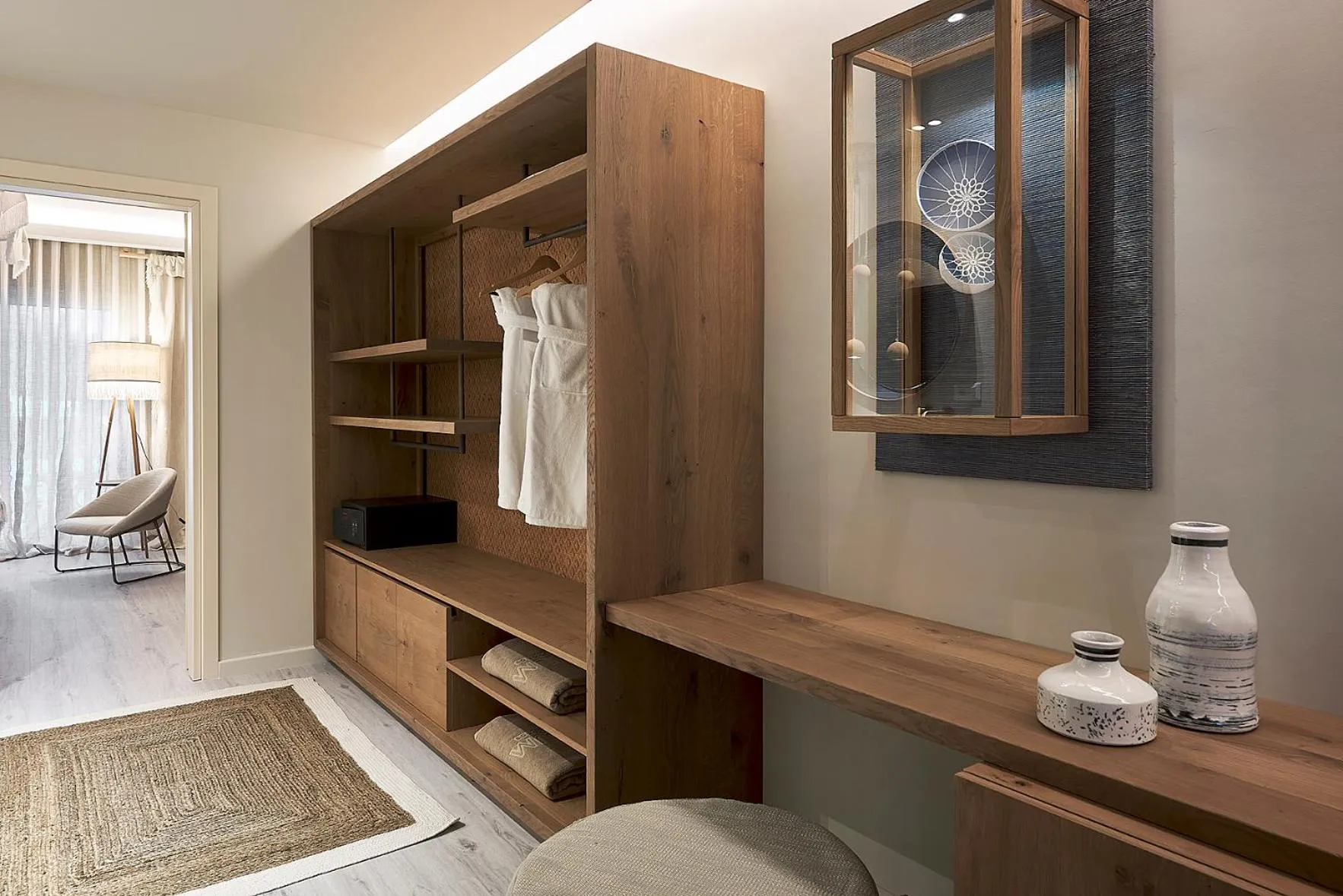 Decorative detail in Palladium Hotel