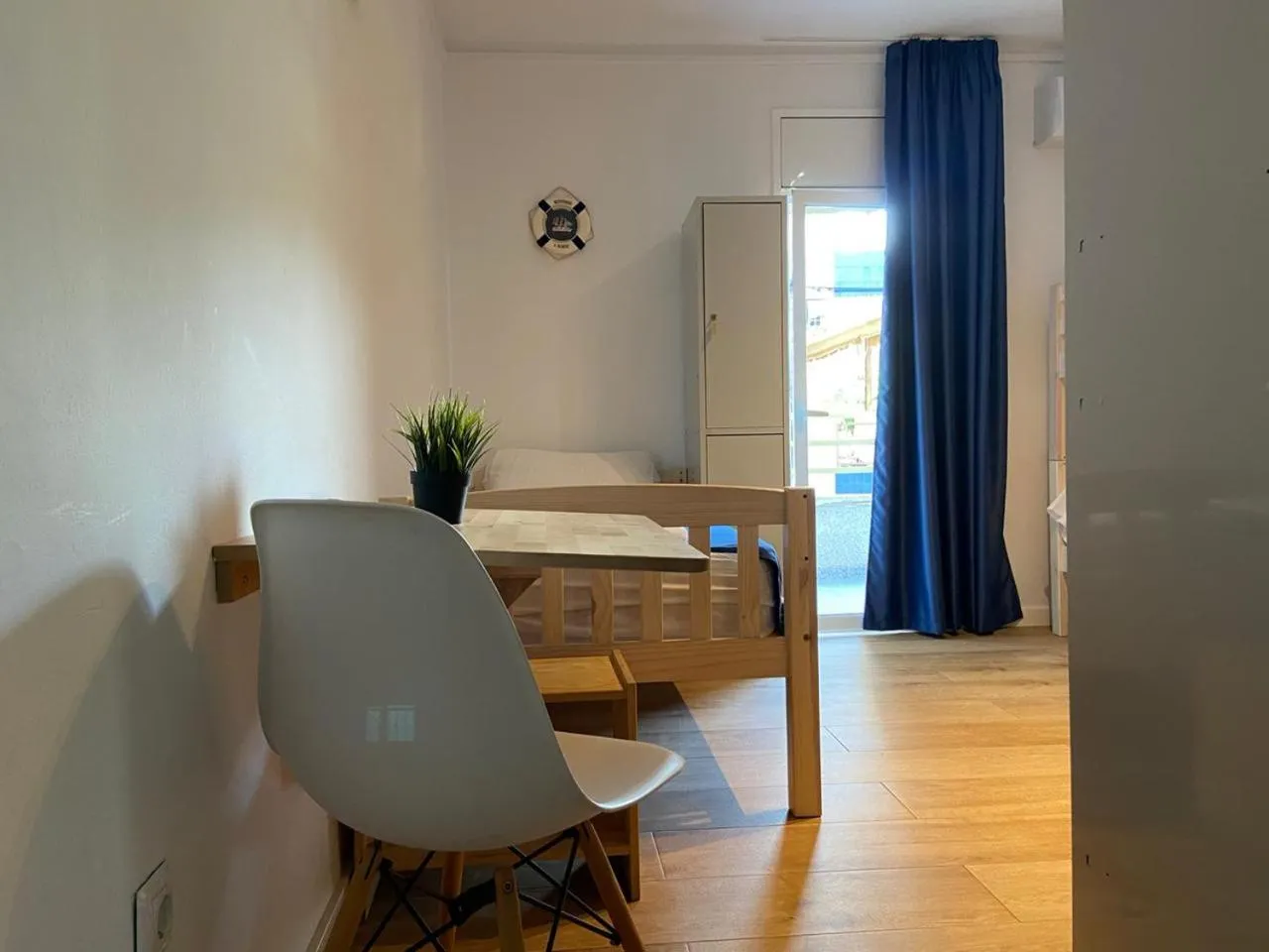 Bed in Hostal Porto Mar